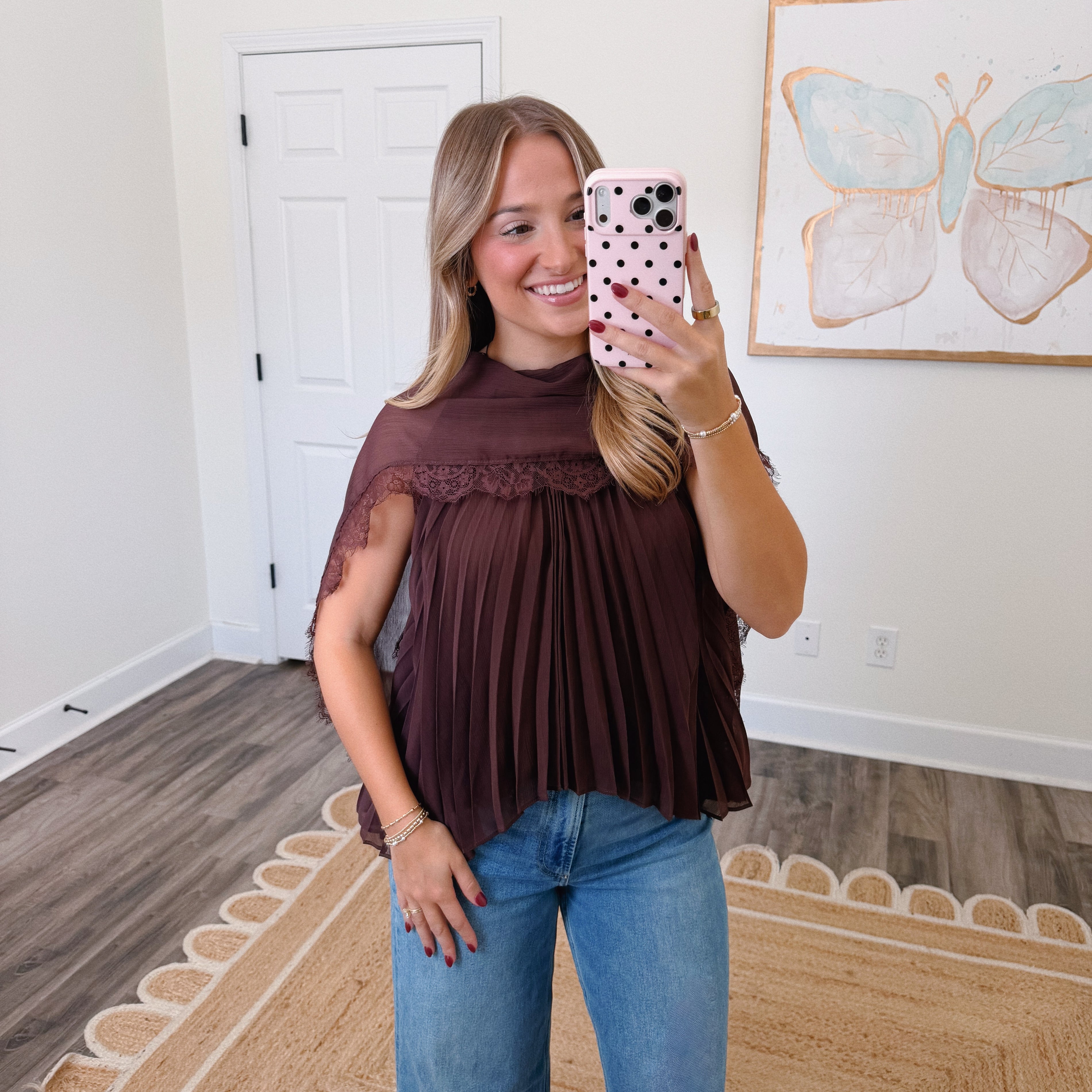 Florence Pleated Top