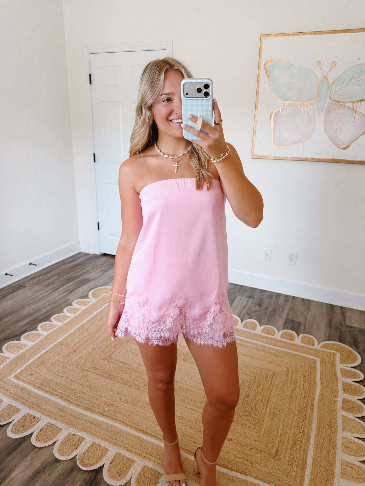 Pretty in Pink Lace Set
