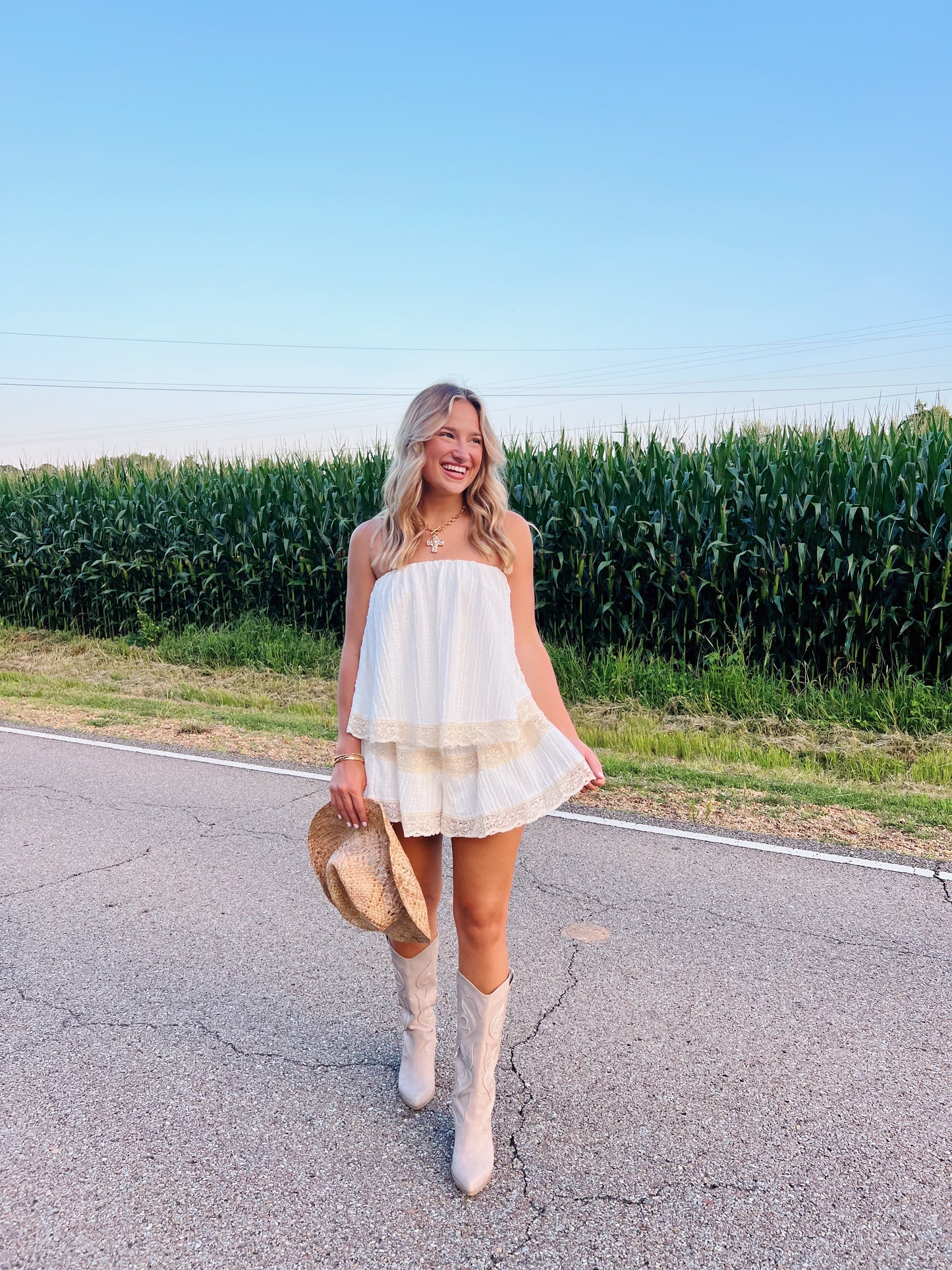 The Claire Romper