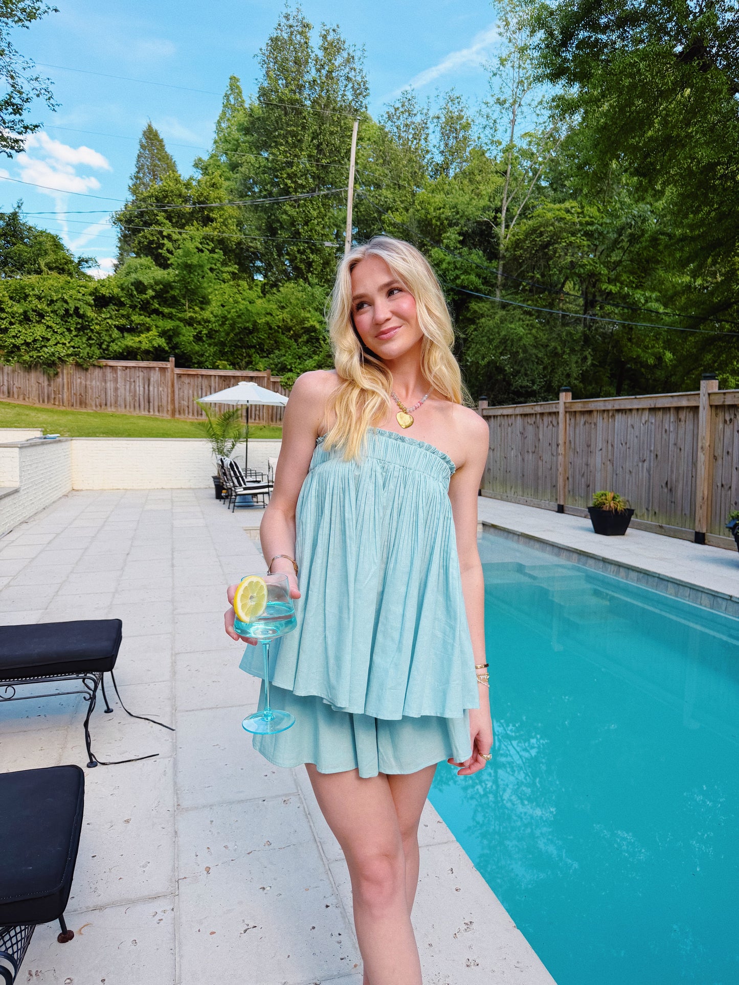 Beachside Short Set Mint