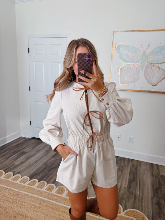 Home For Thanksgiving Romper