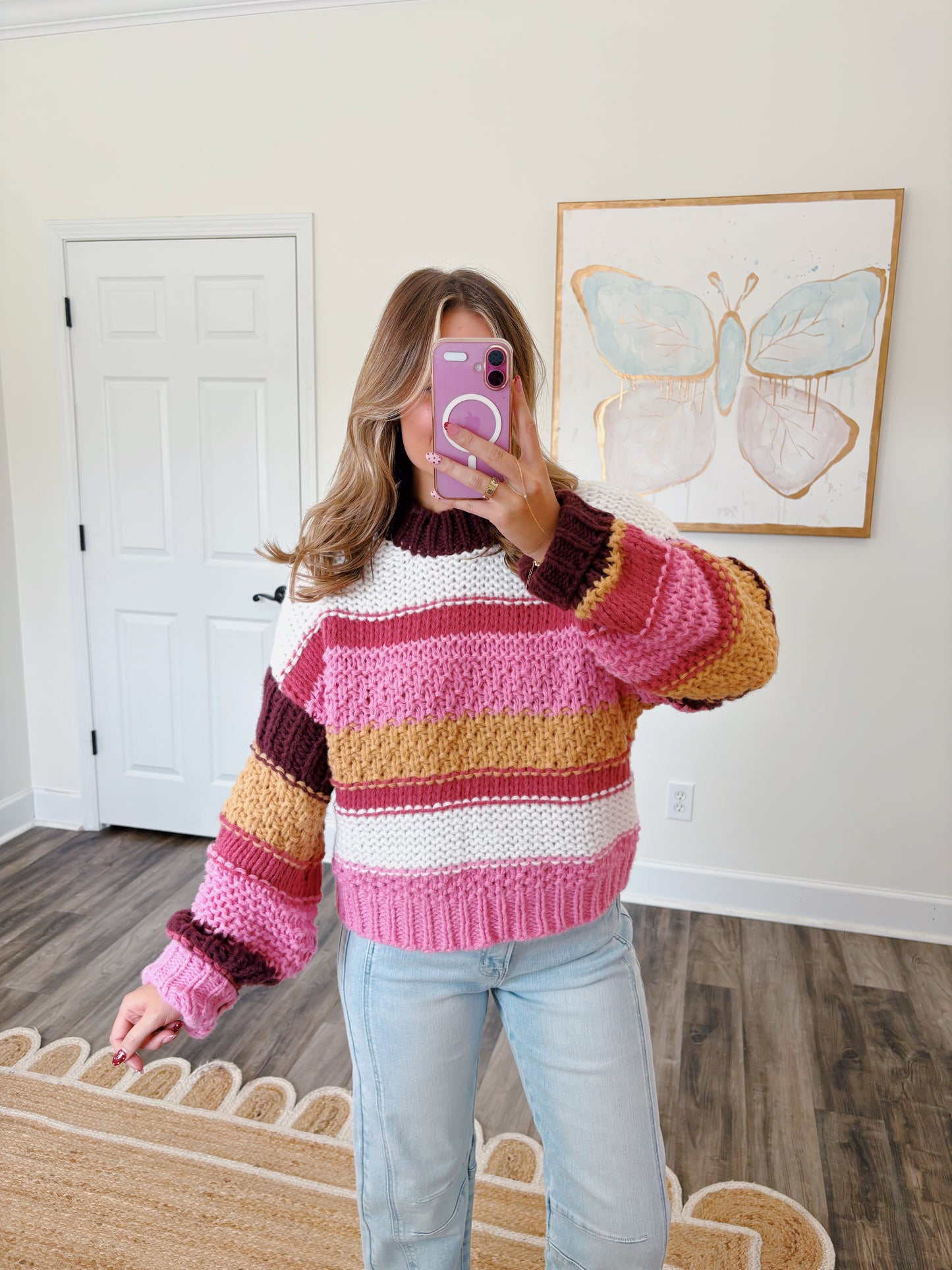 Caramel Apple Knit Sweater