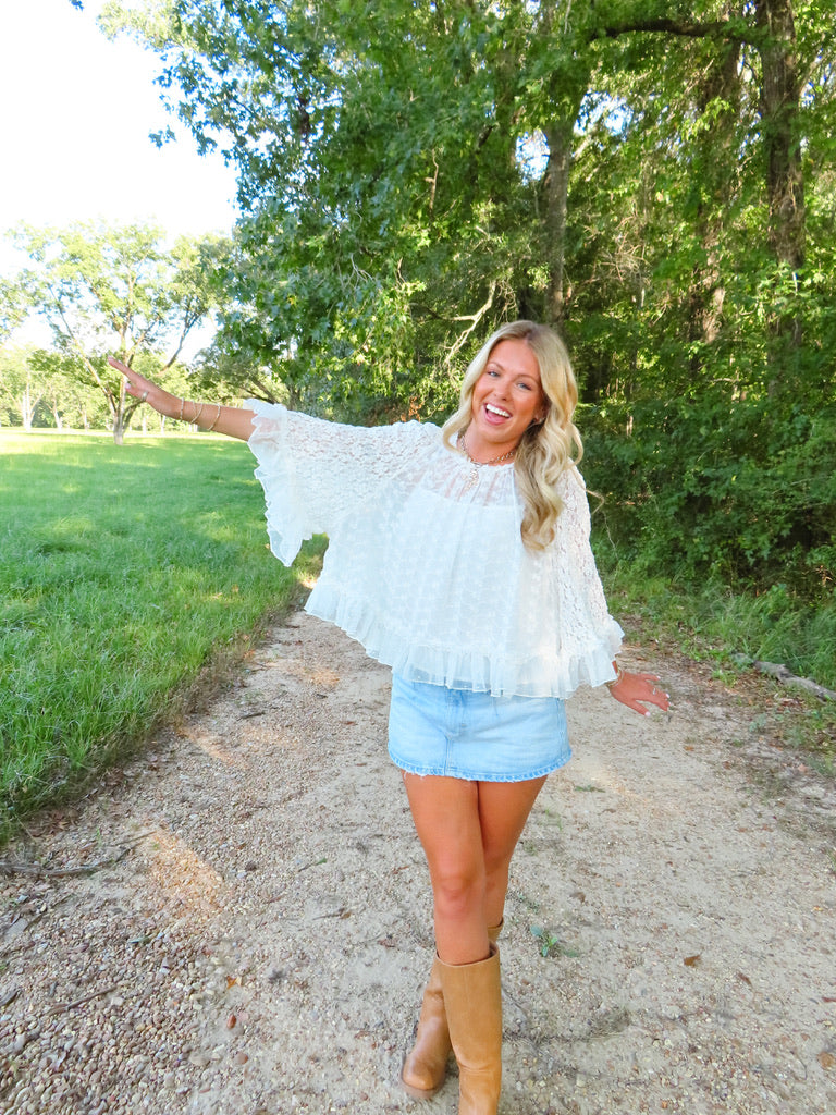 Juliette Lace Top