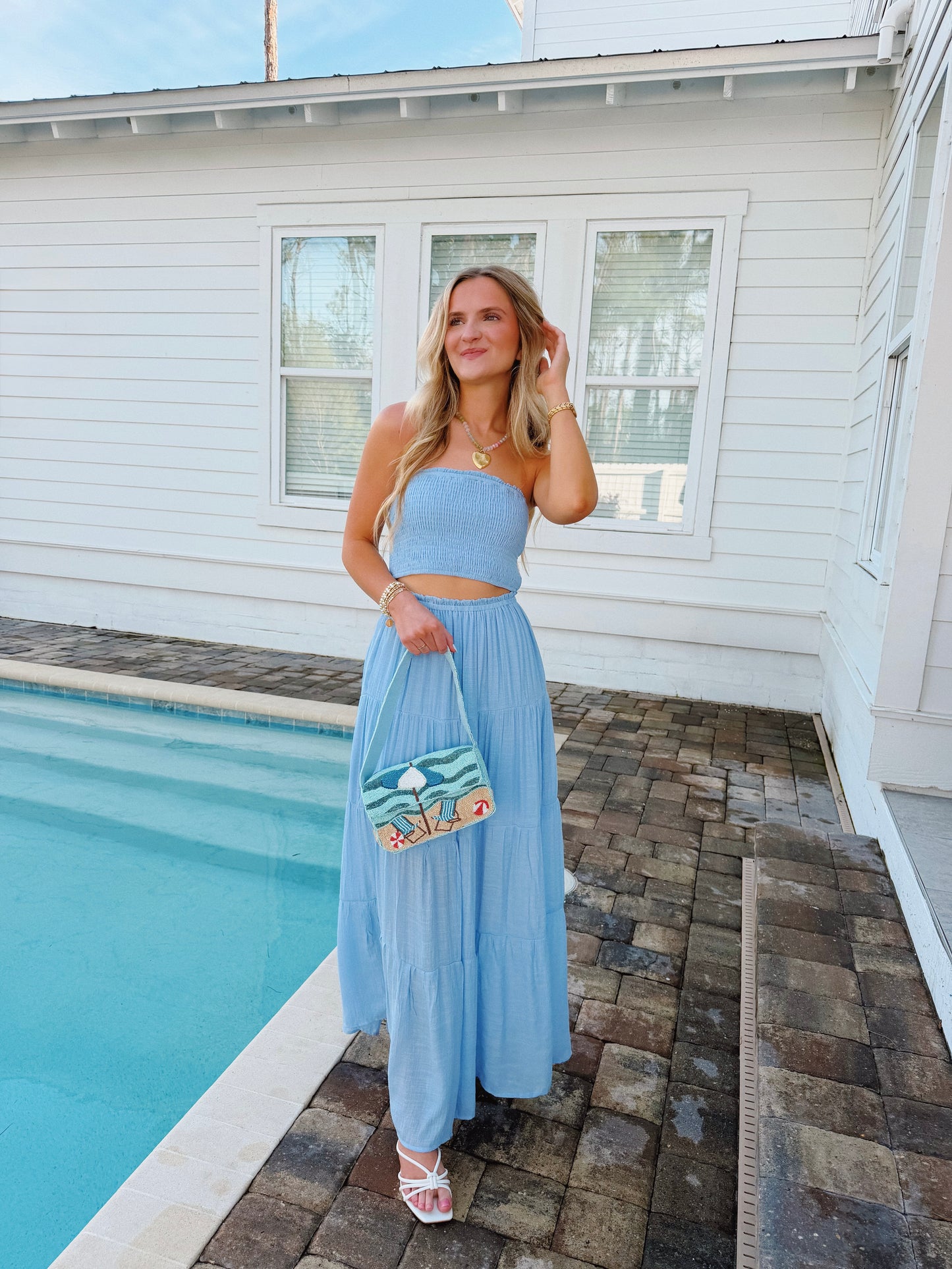Ocean Mist Skirt Set