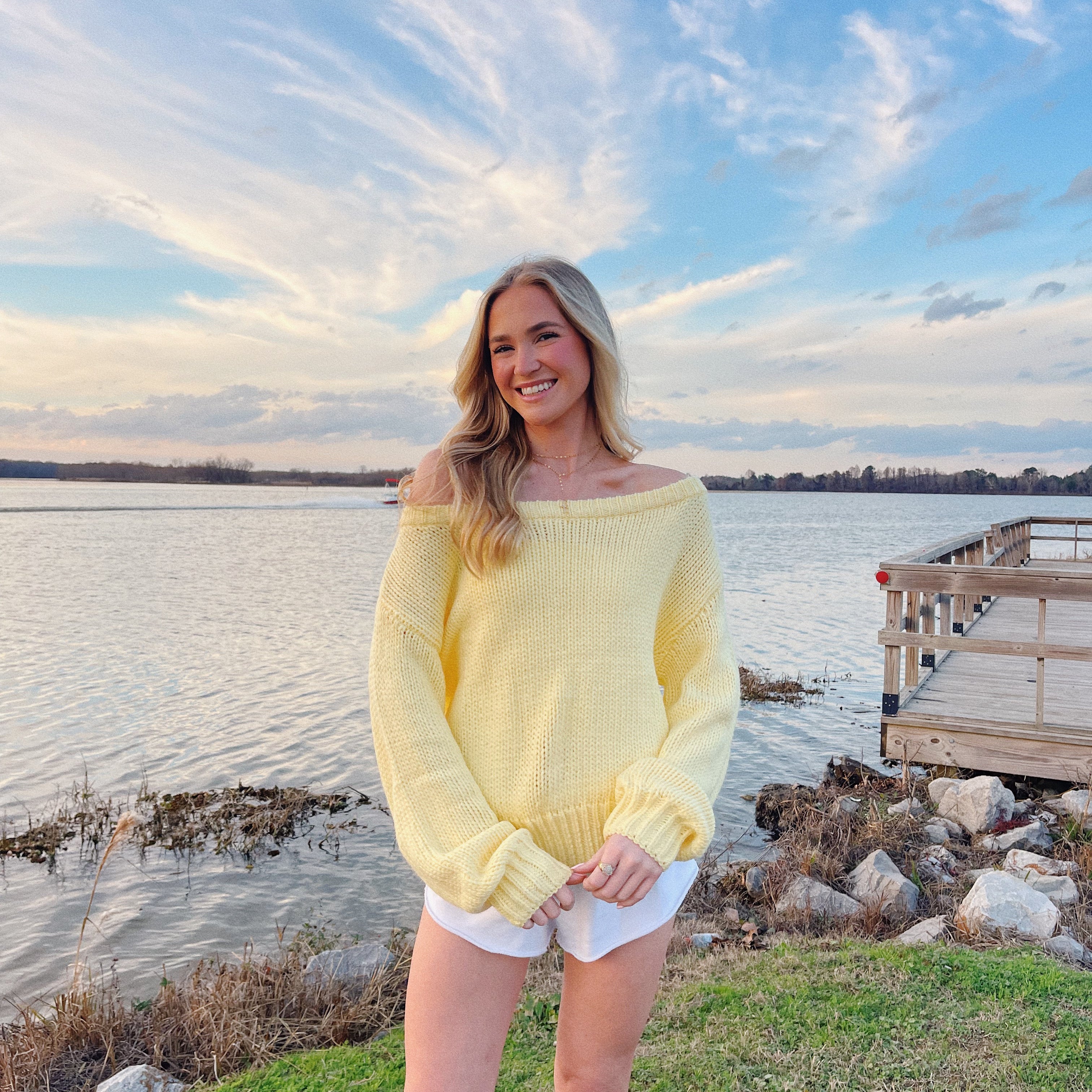 Lemonade Slouchy Sweater