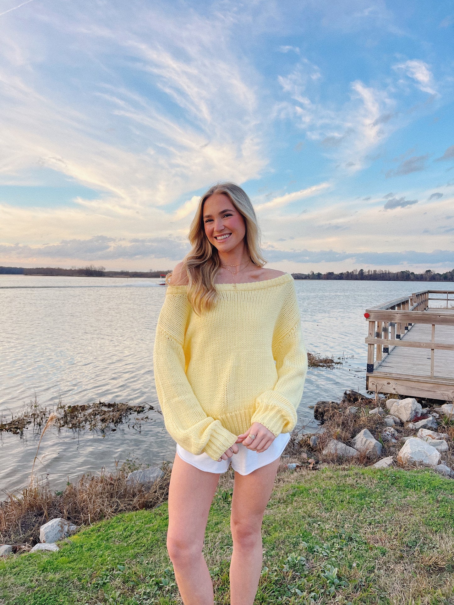Lemonade Slouchy Sweater