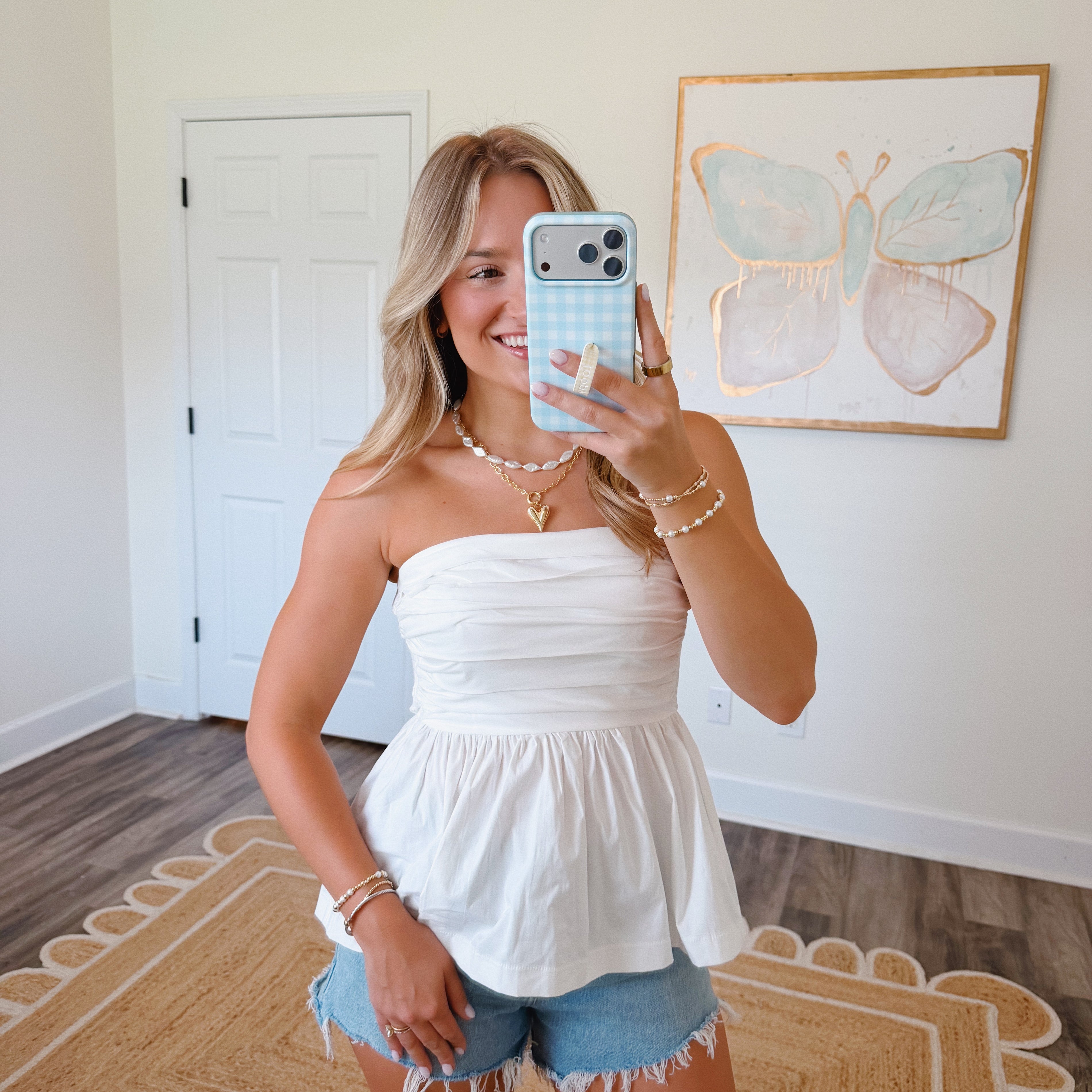 The Hampton Top in White