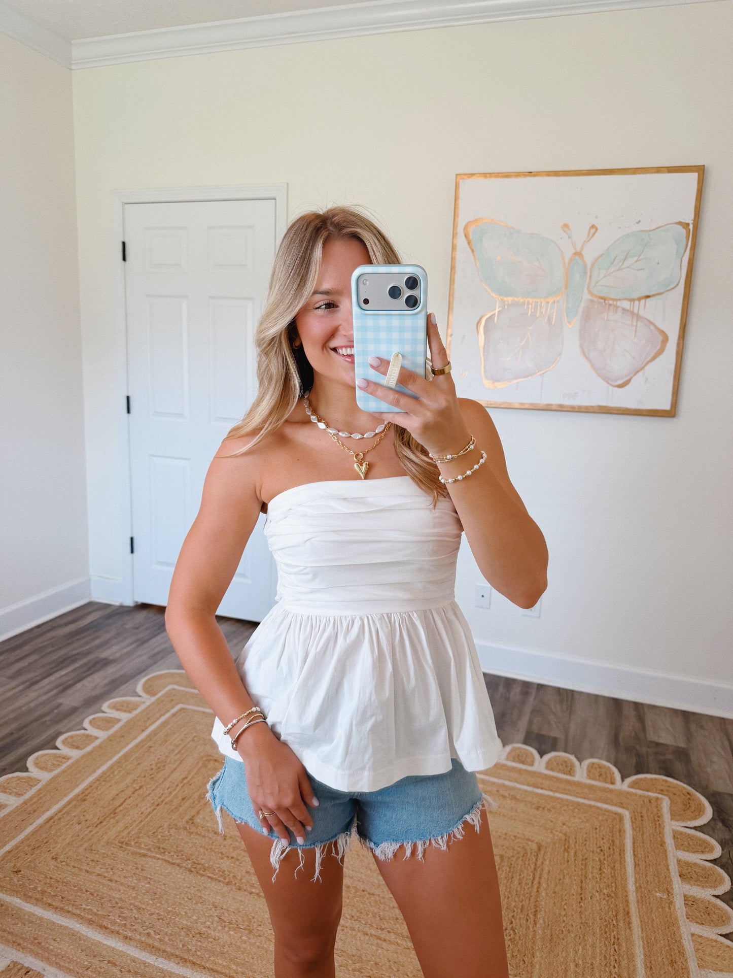 The Hampton Top in White