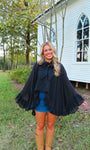 Vivienne Ruffled Blouse - Black
