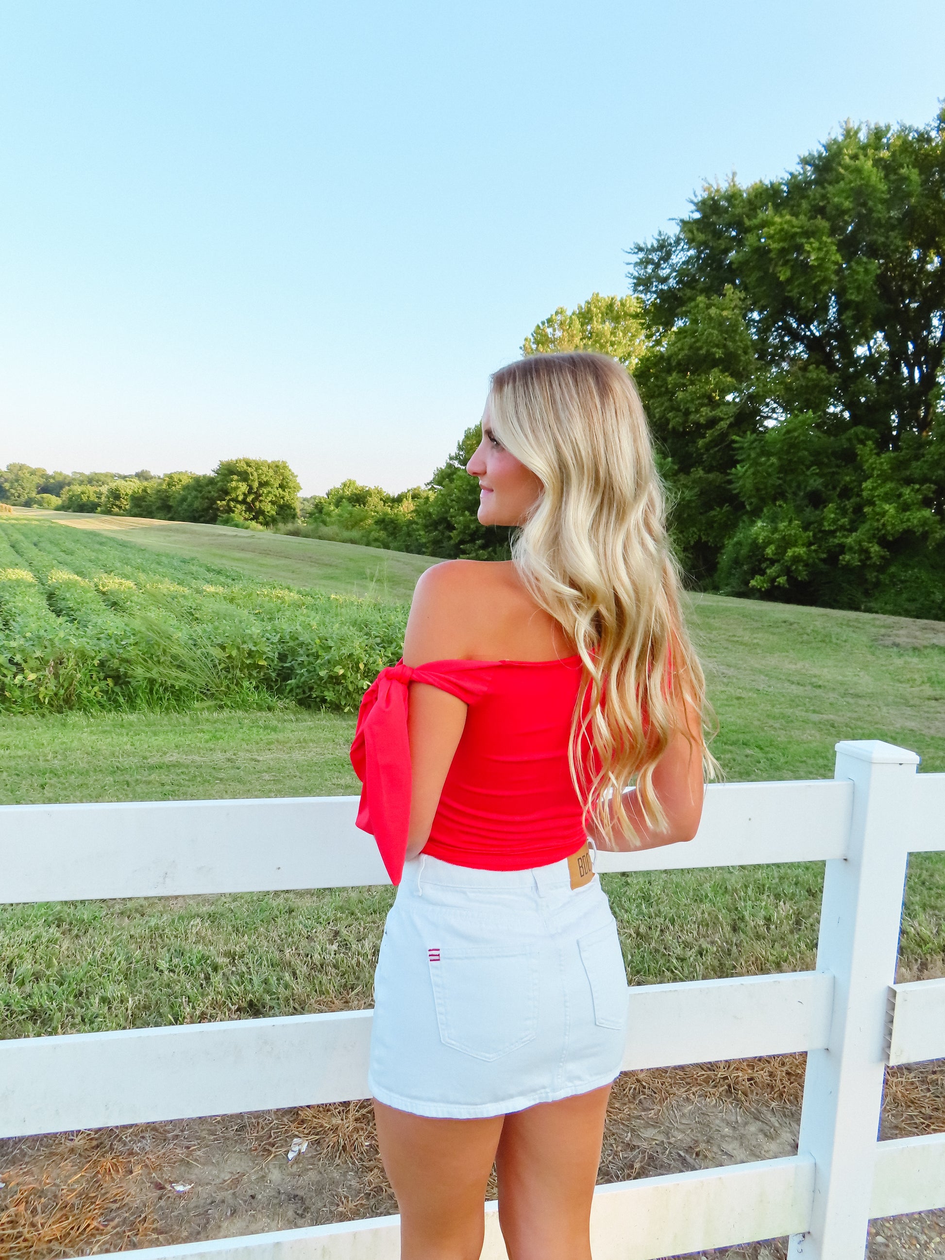 Sweet Victory Top in Red