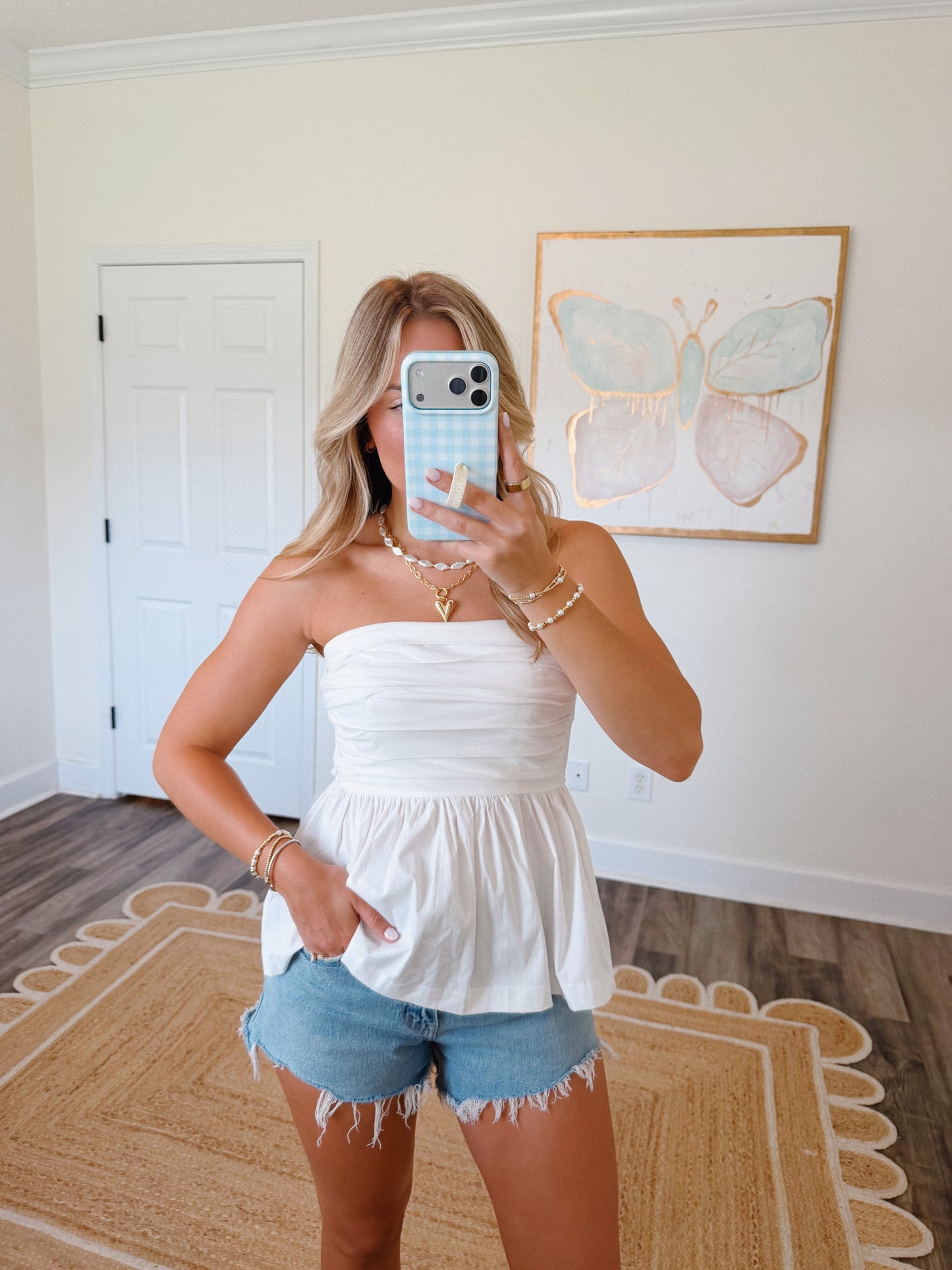 The Hampton Top in White