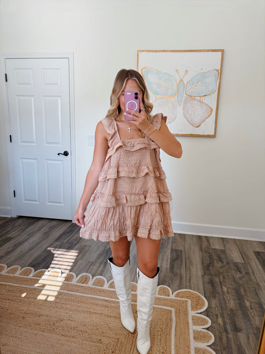 Espresso Romper Dress