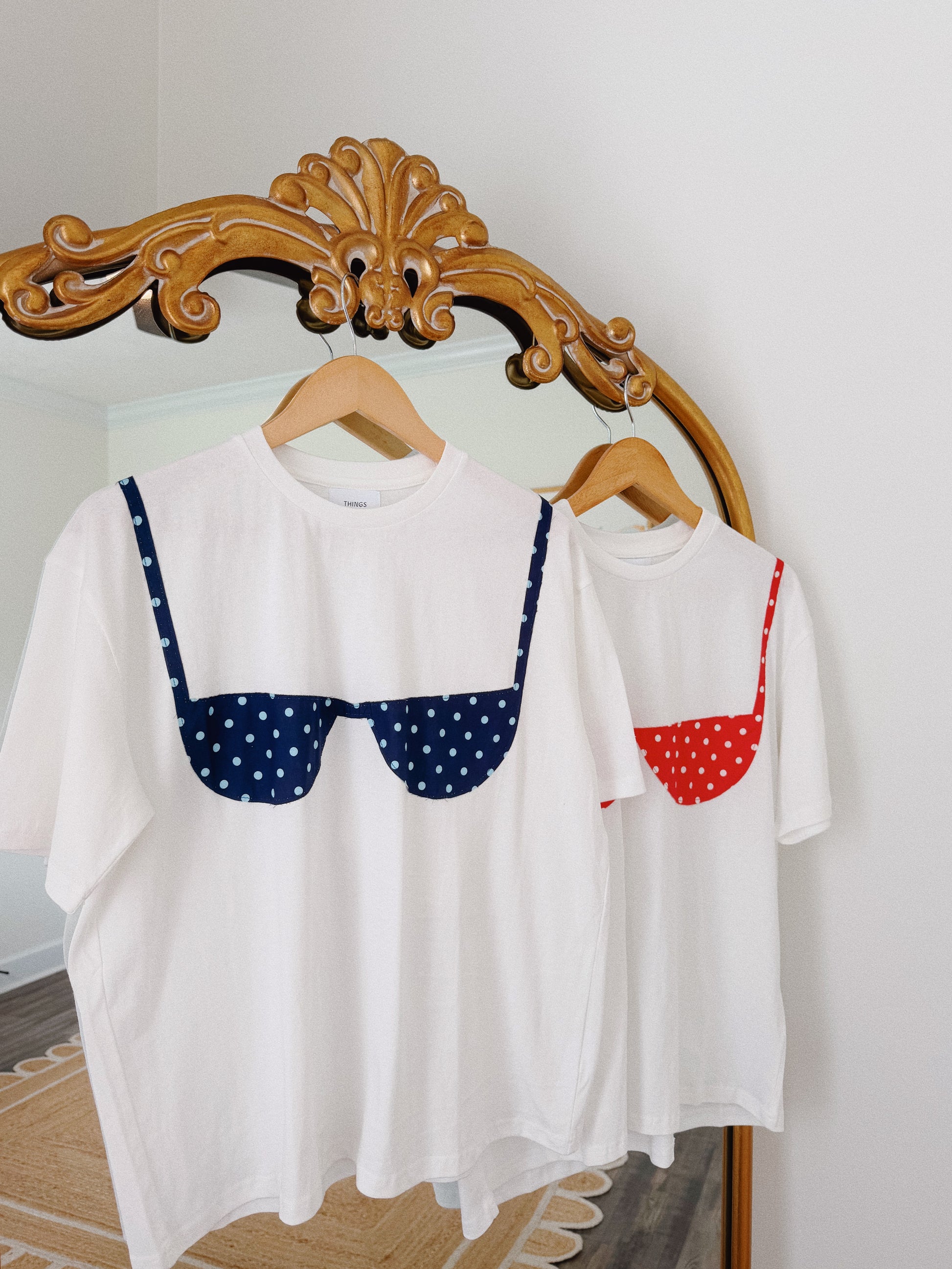 Beach Bound Bikini Tee in Navy