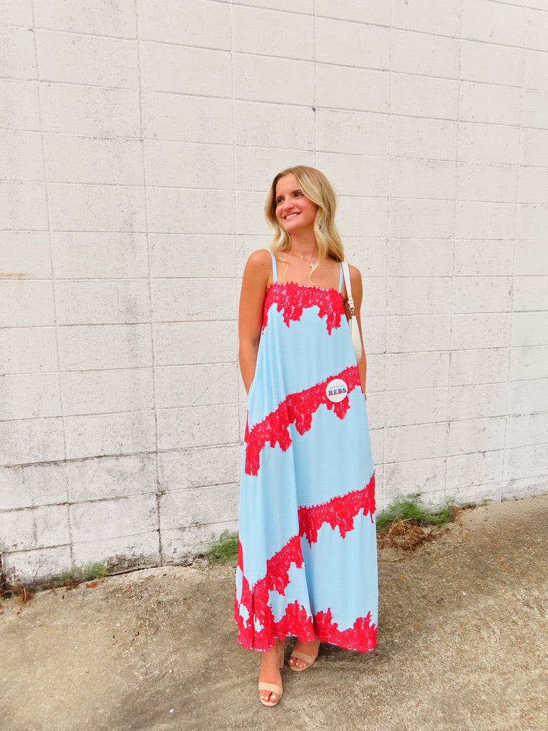 Gianna Lace Trim Maxi