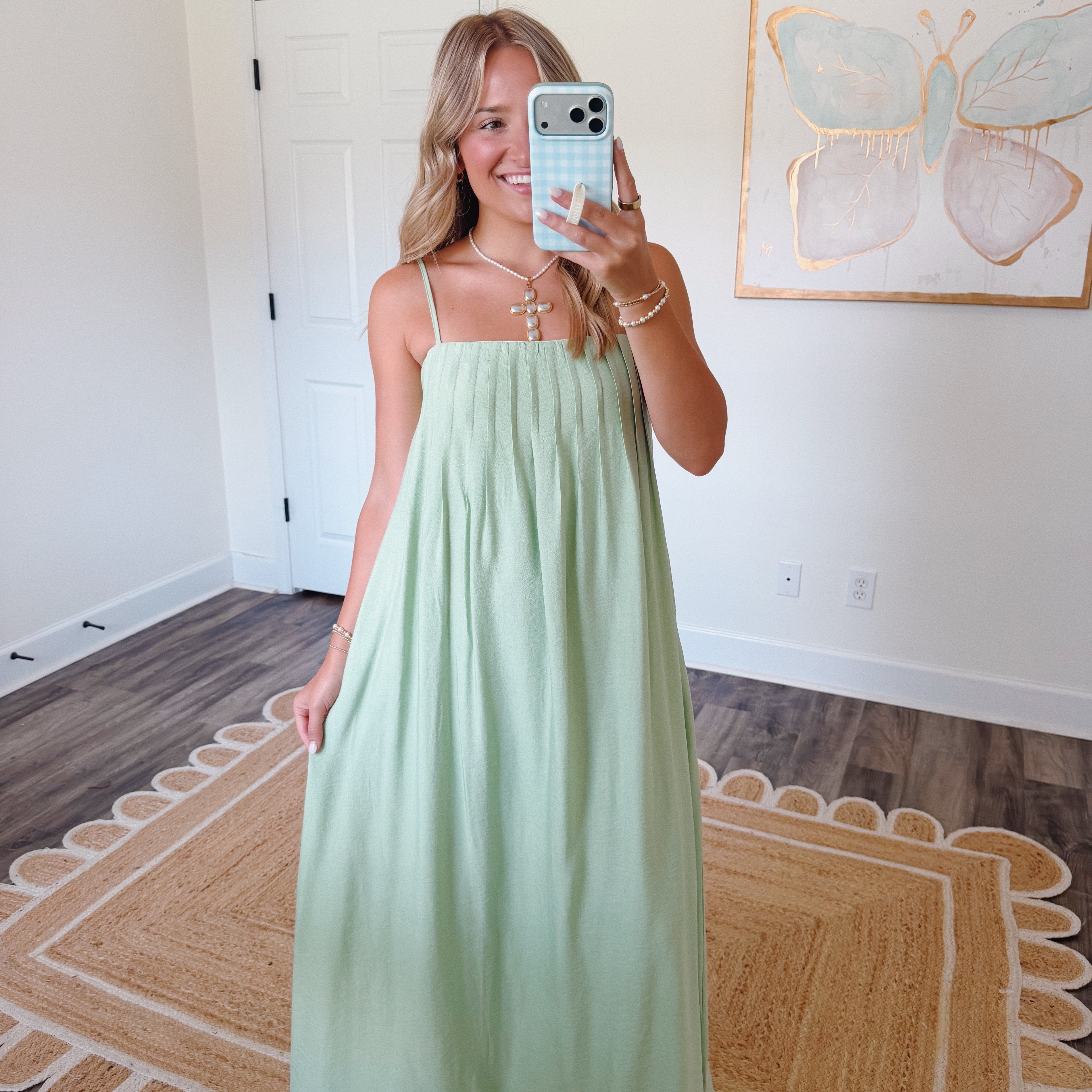 Easy Living Maxi Dress in Mint