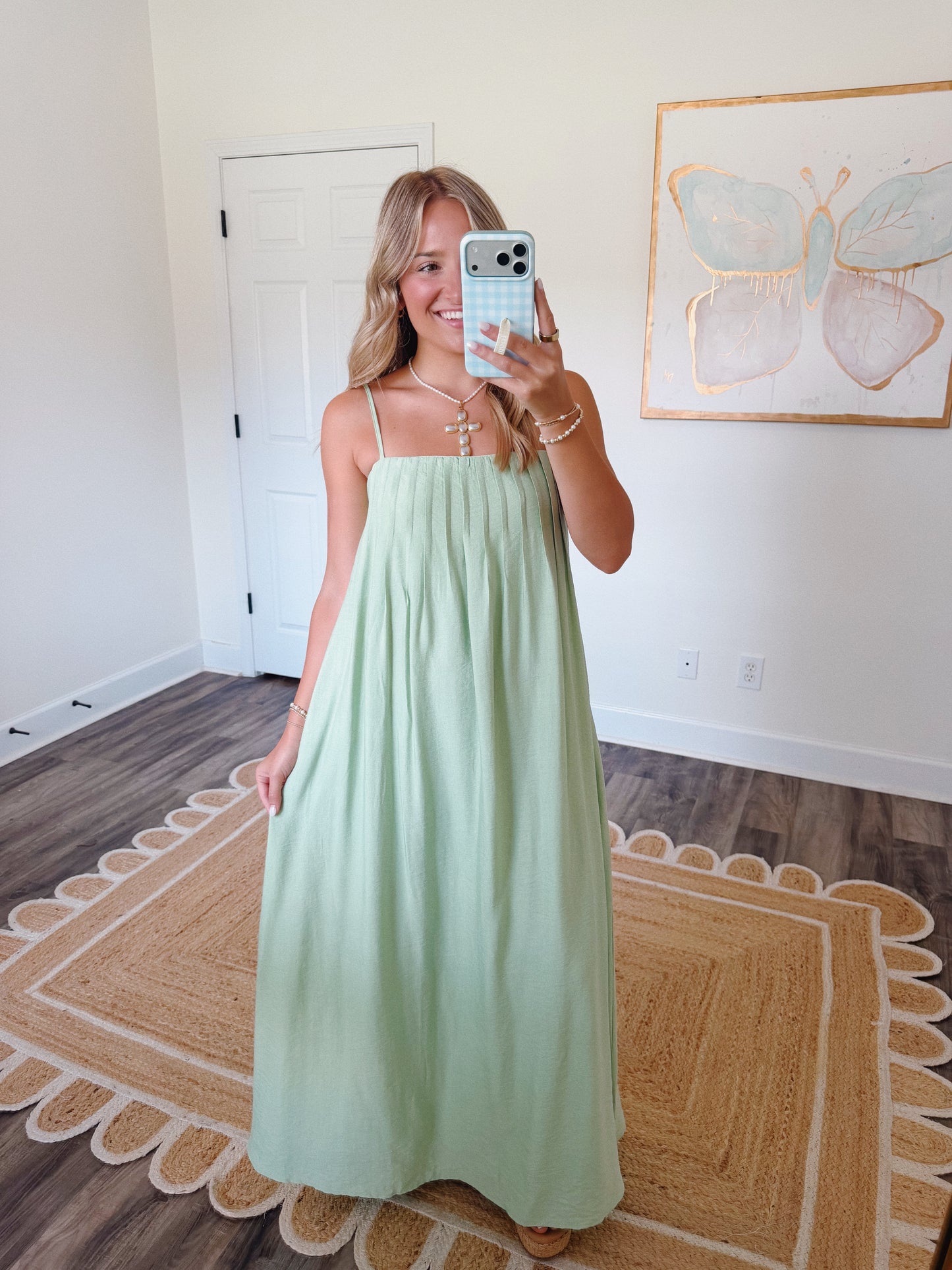 Easy Living Maxi Dress in Mint