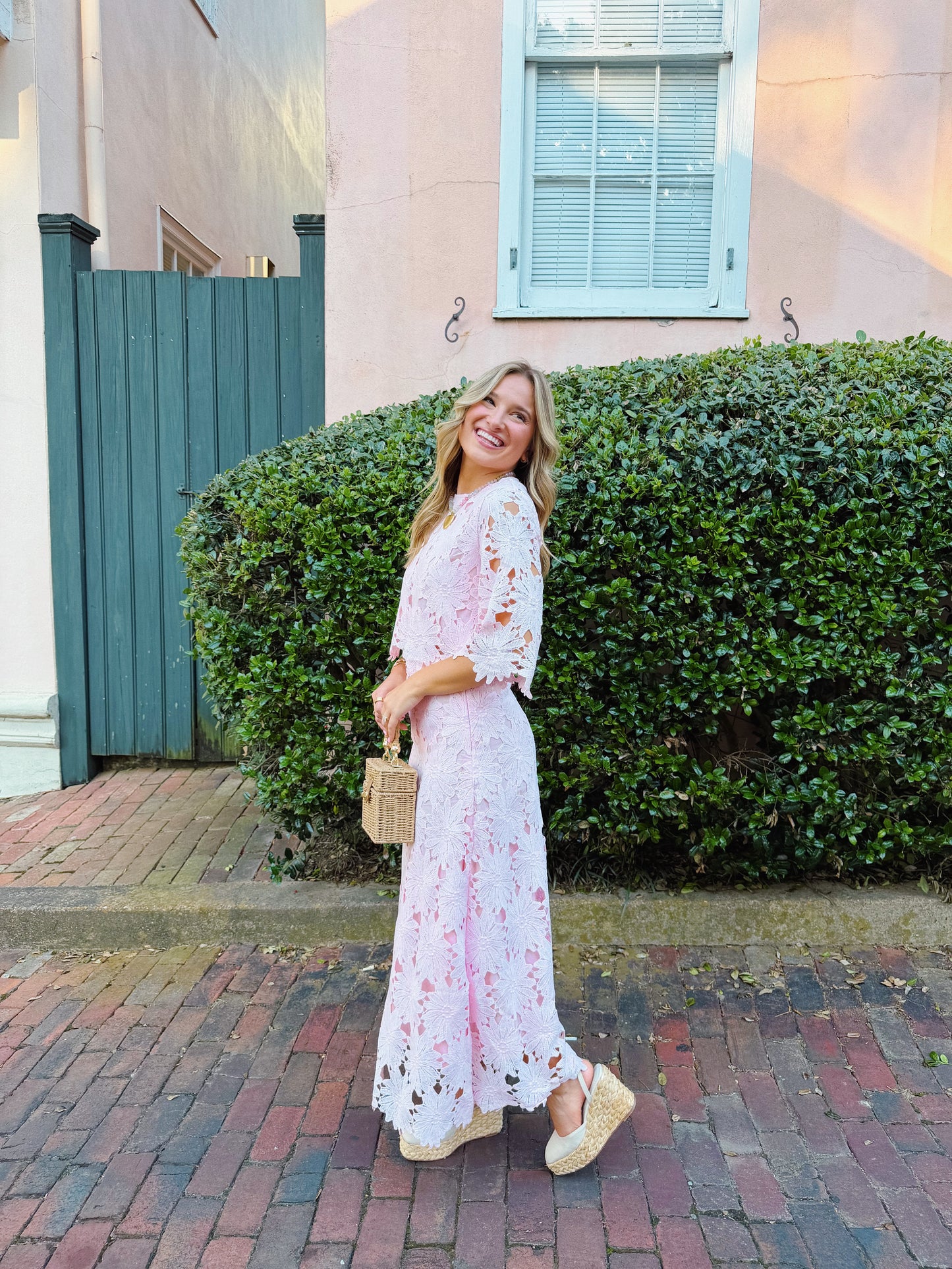 Charleston Girl Set in Pink