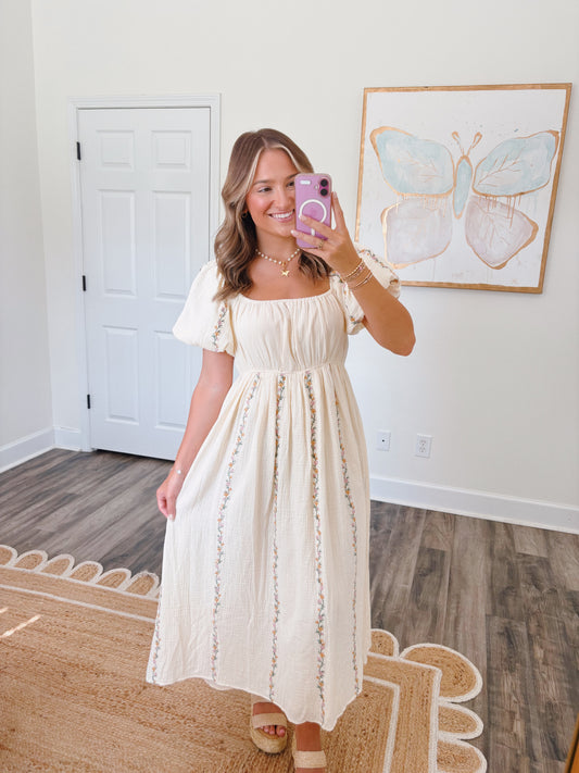 The Scarlet Ivory Dress