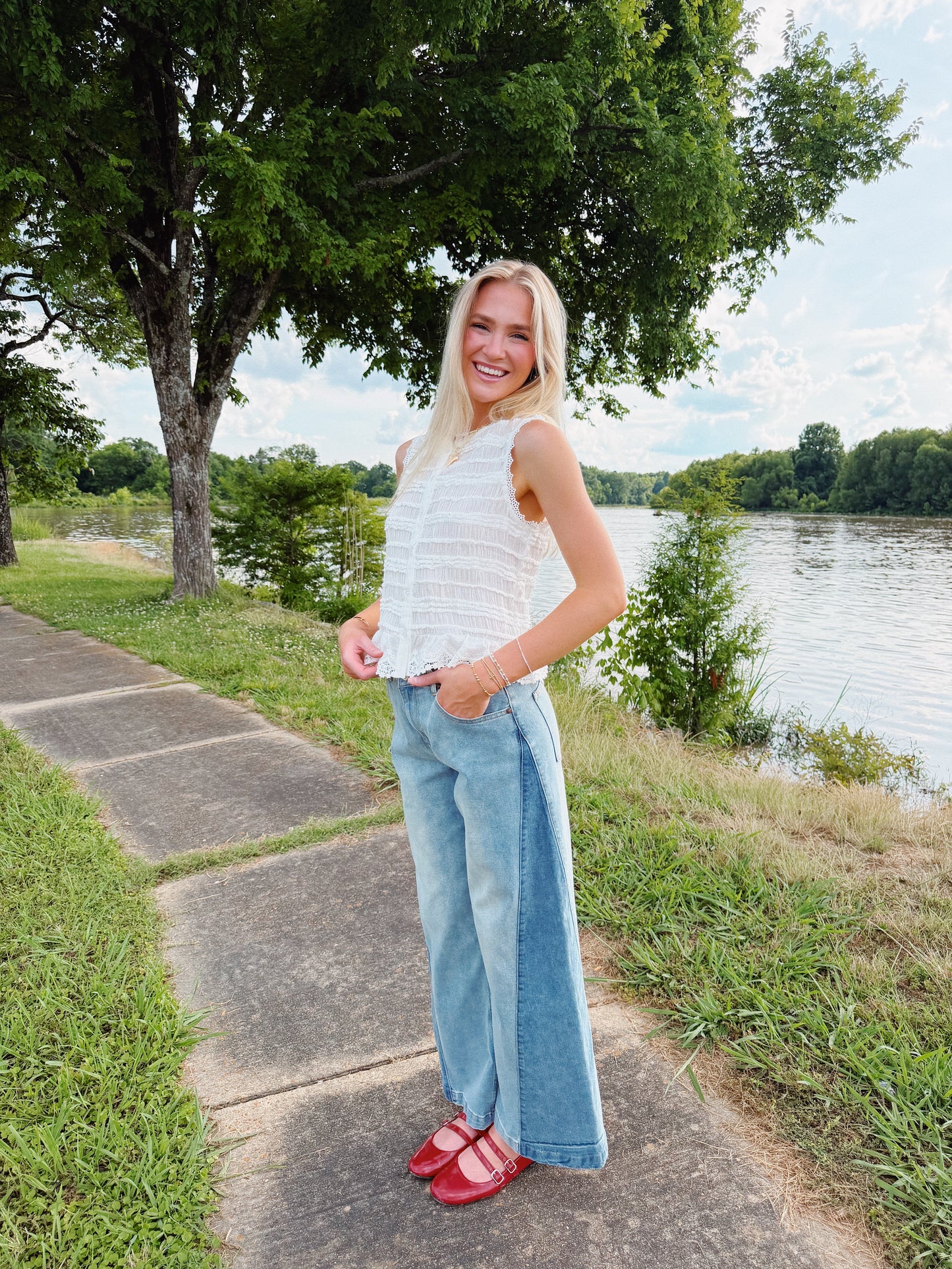Make A Statement Baggy Jean