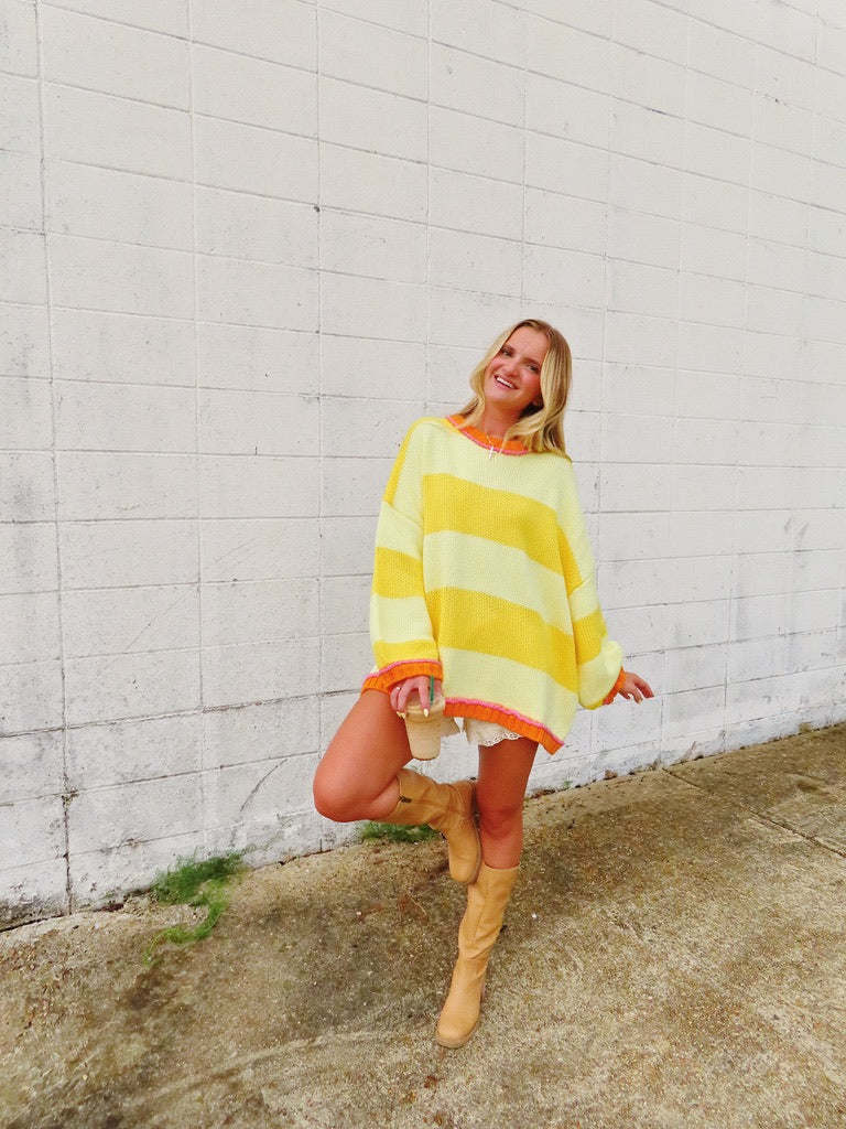 Bright Side Oversized Sweater