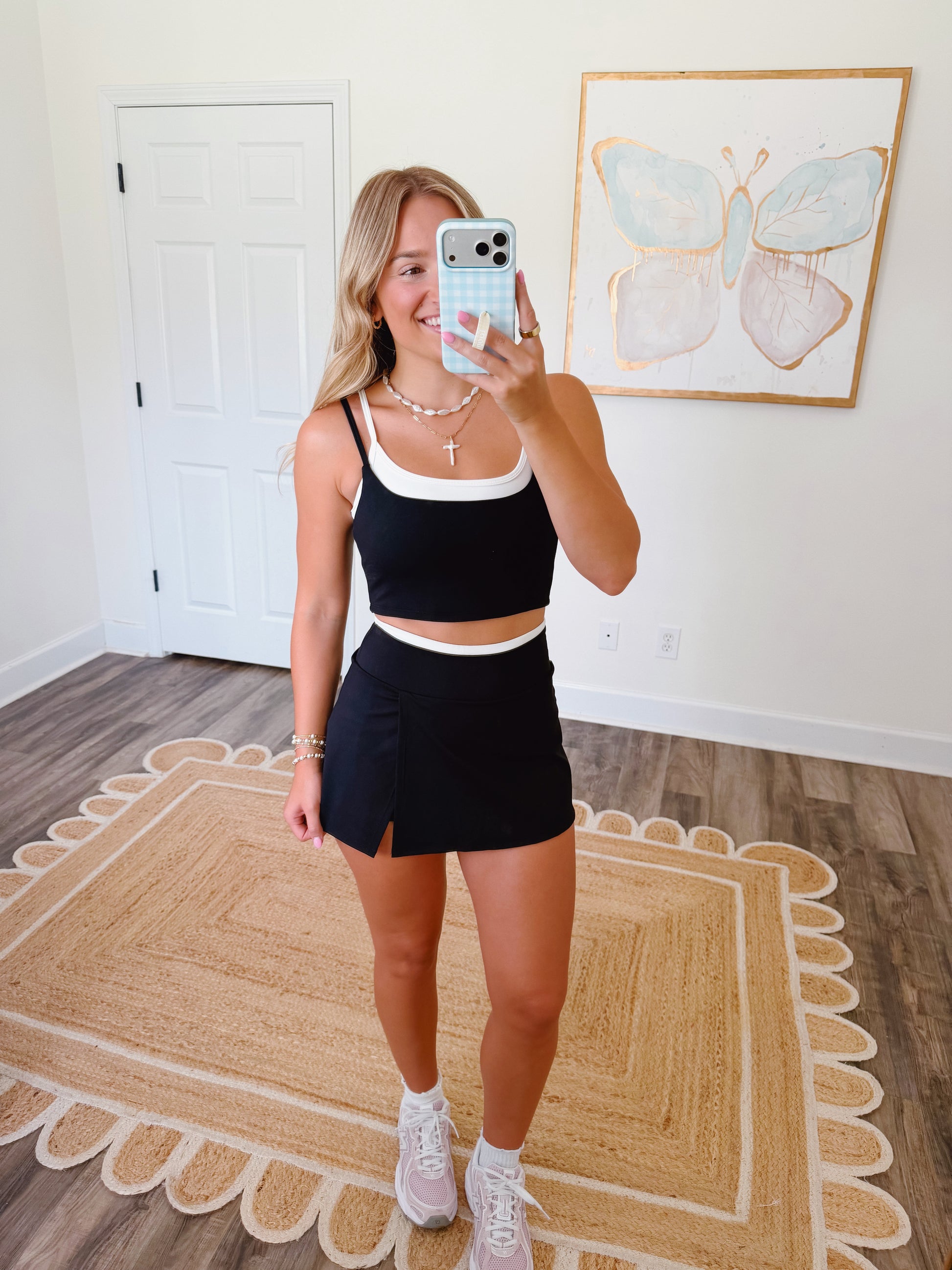 Black Double Layered Set