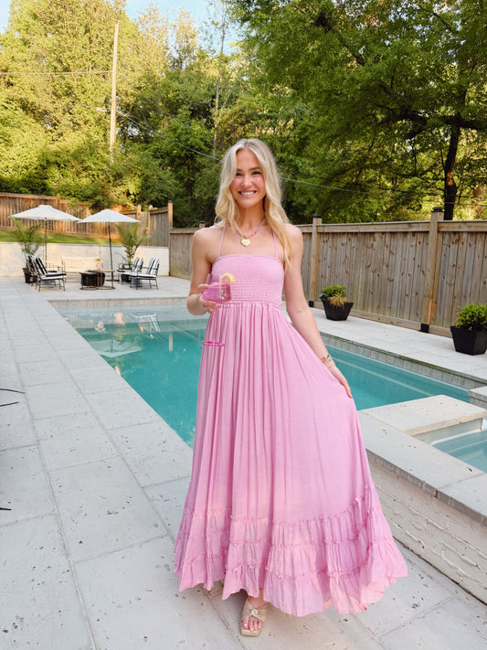 Sunkissed Maxi Dress Pink