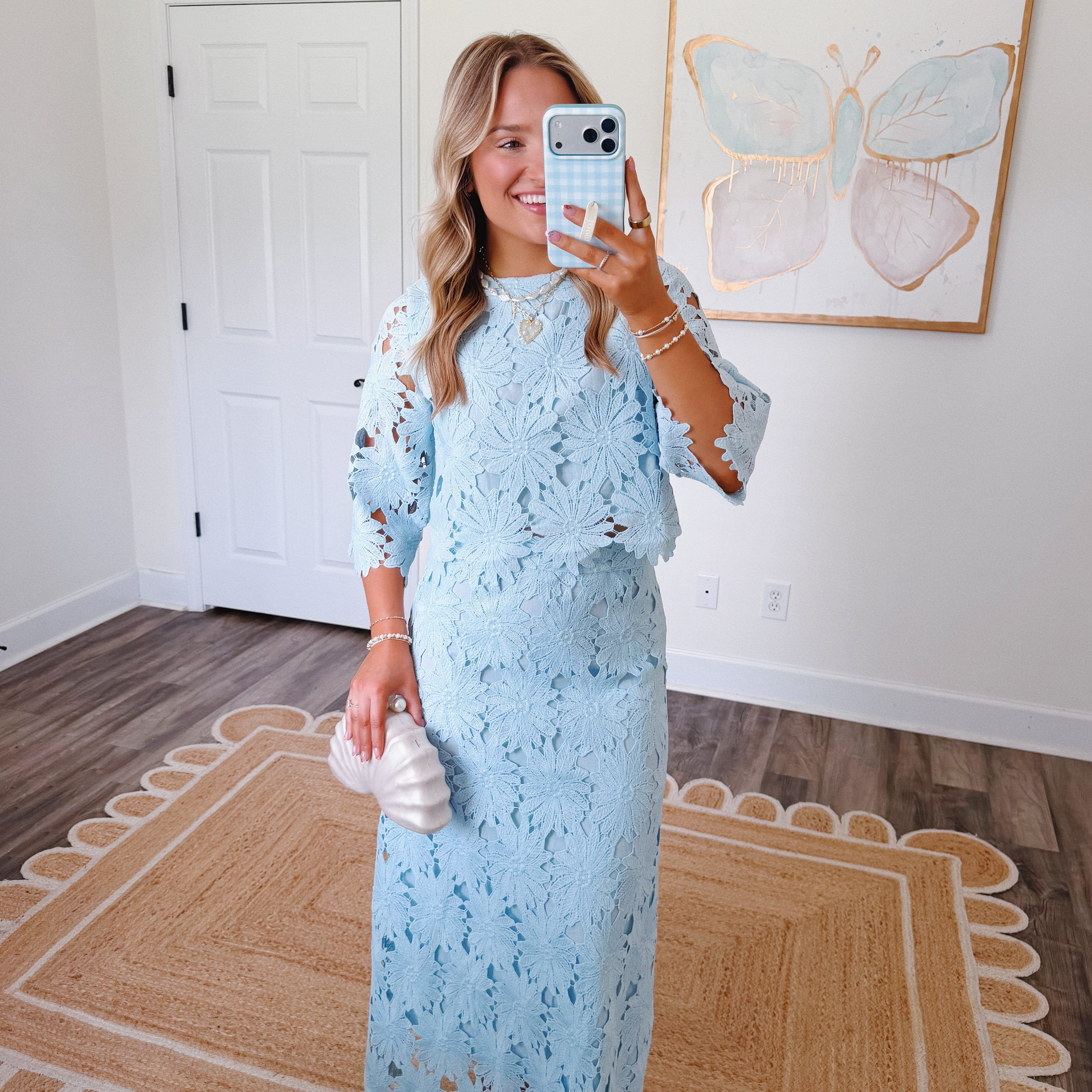 Charleston Girl Set in Blue