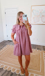 The Maple Gingham Dress