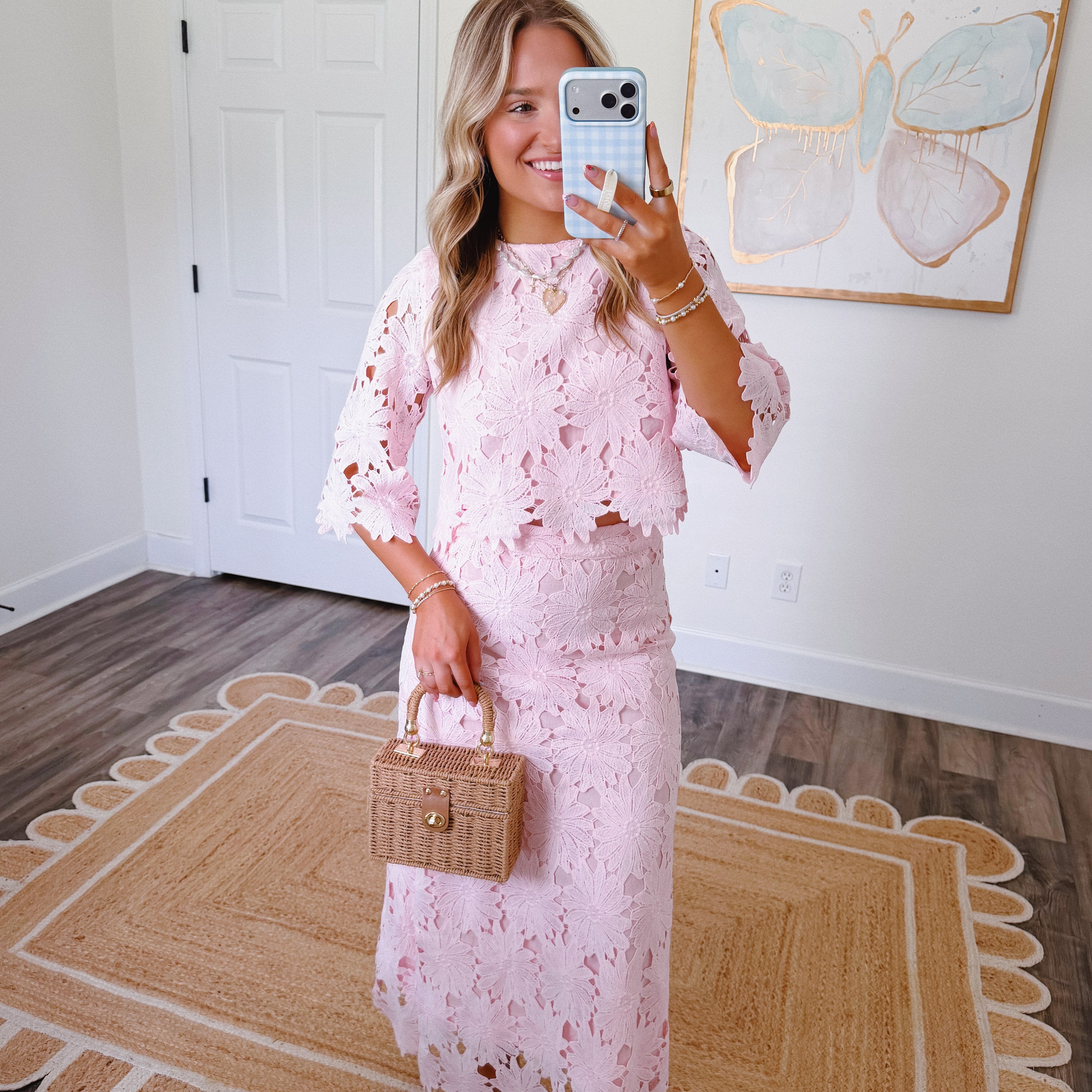 Charleston Girl Set in Pink