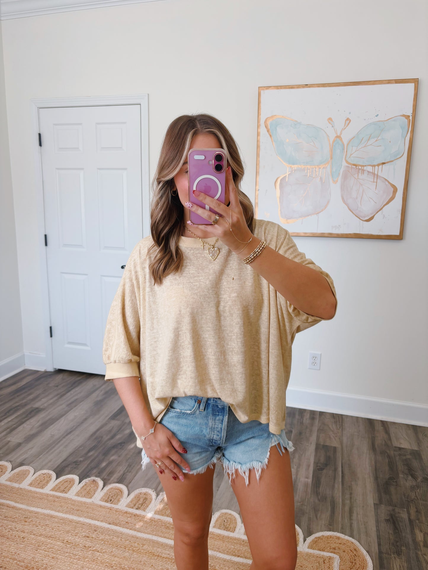 Taupe Easy Tee