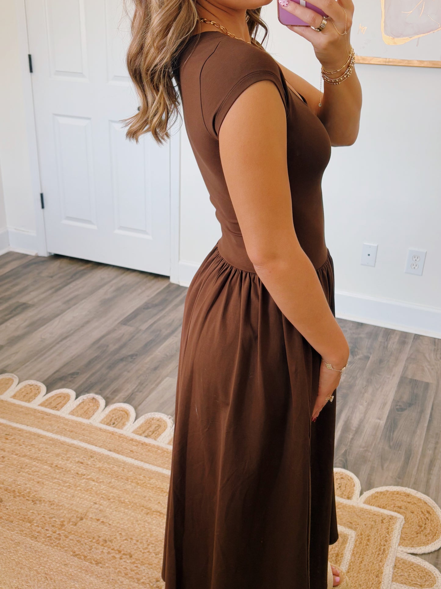 Chocolate Midi Dress