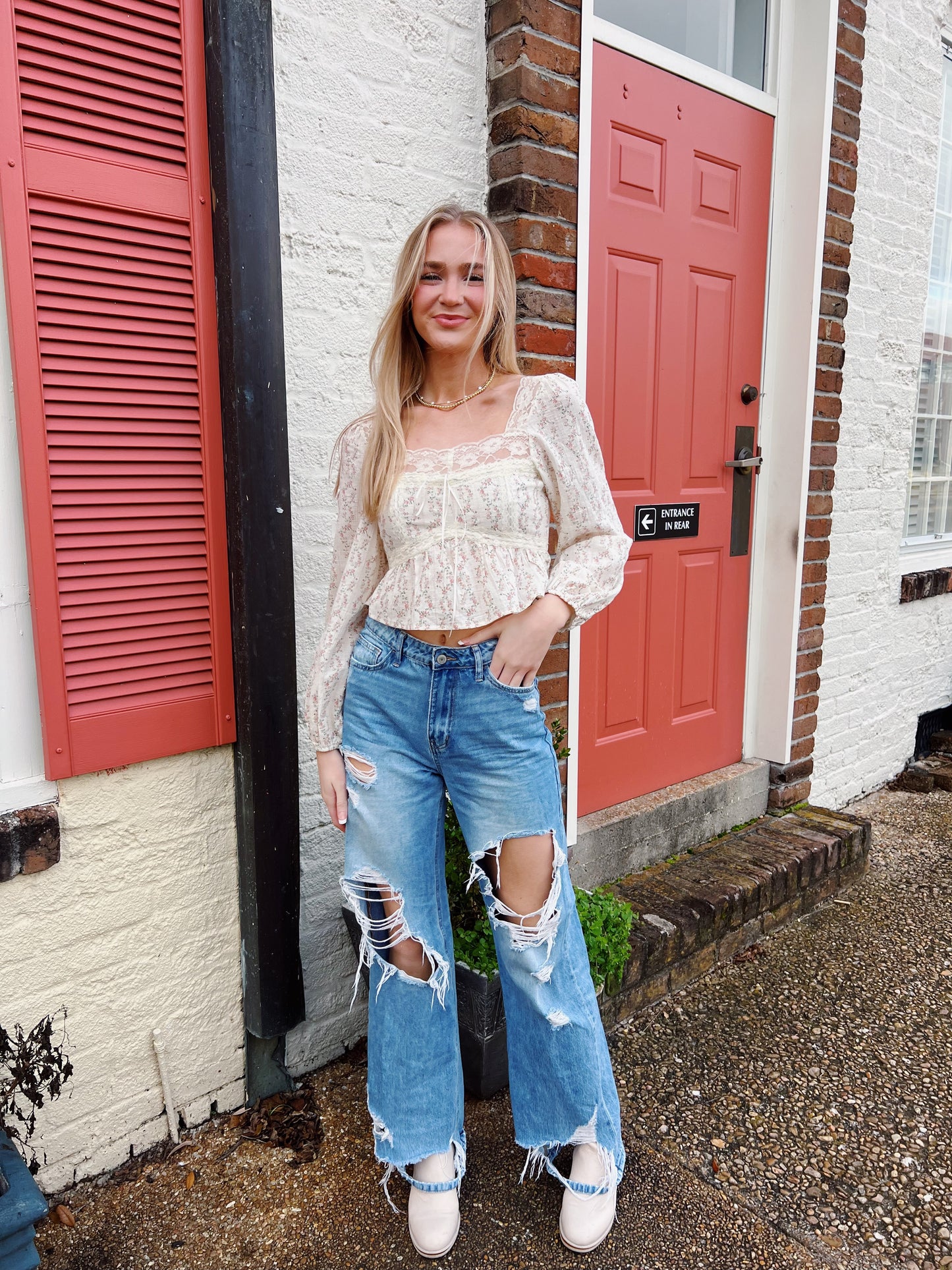 Date Night Lace Top