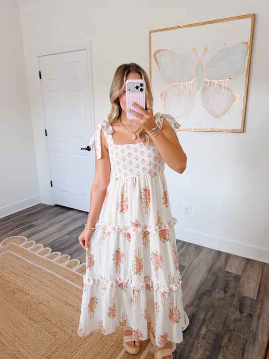 Lovely Day Midi Dress