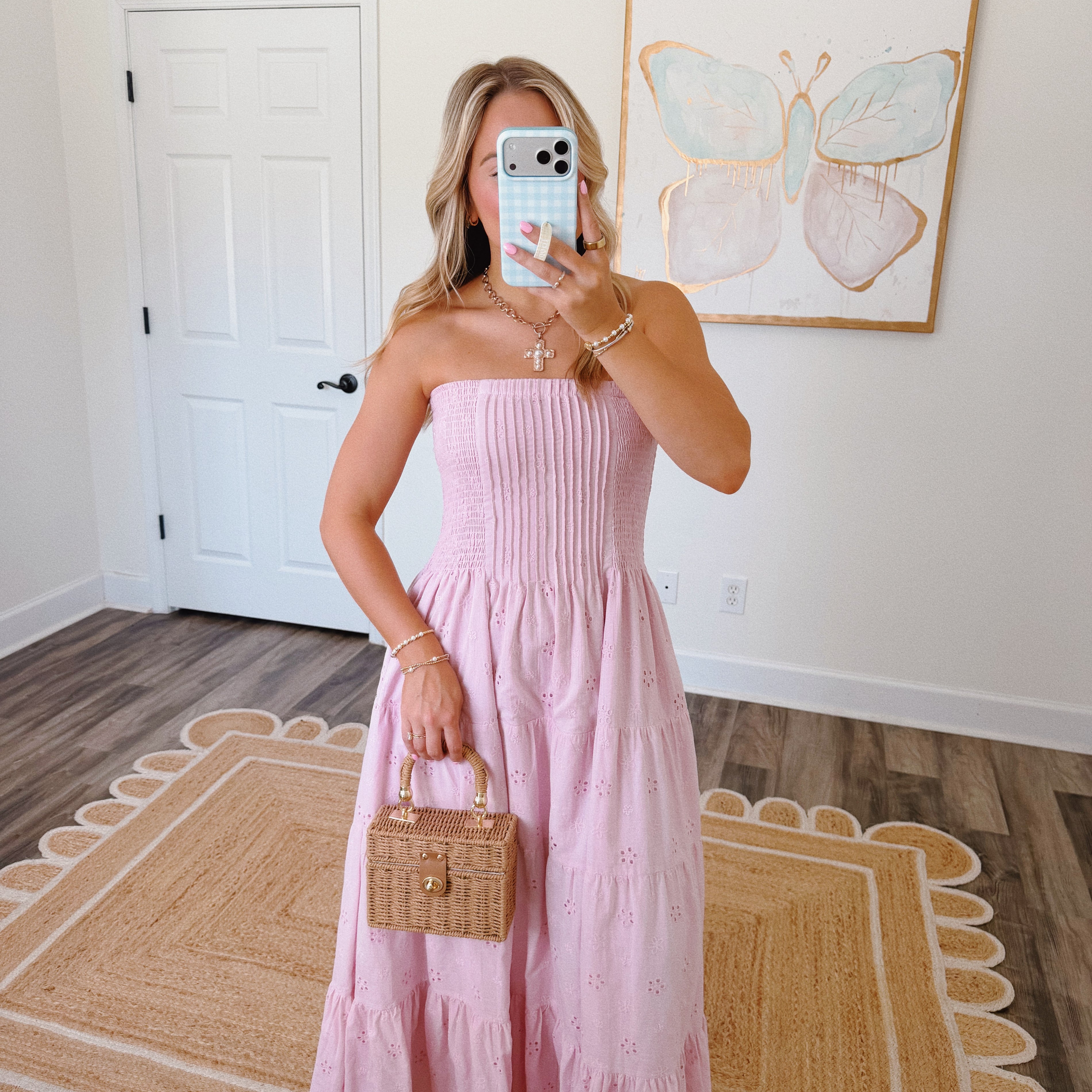 Rosalie Pleated Maxi Dress