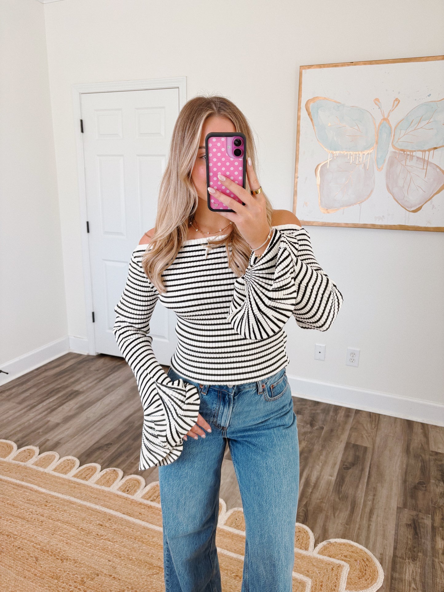 Super Stripe Nellie Top