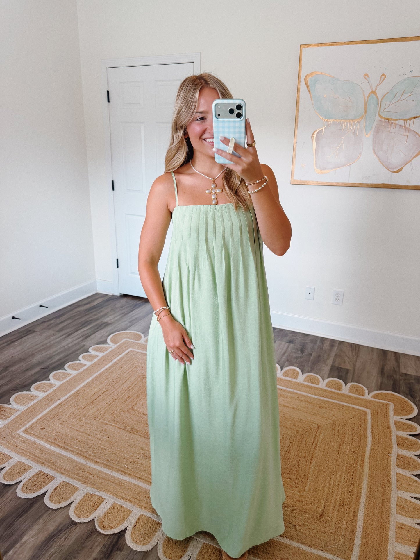 Easy Living Maxi Dress in Mint