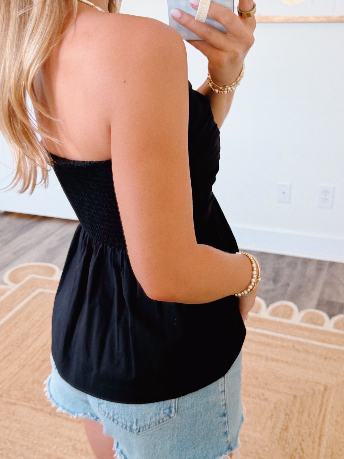 The Hampton Top in Black
