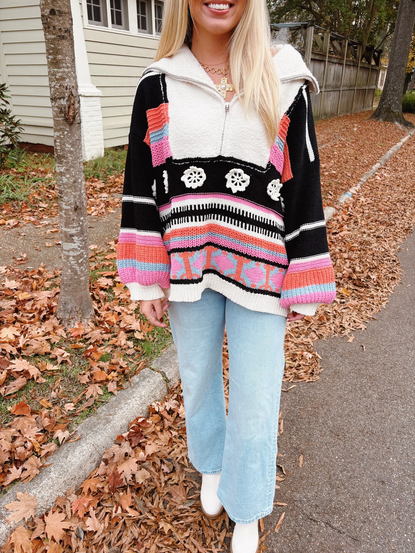 Dreamy Knit Oversized Pullover