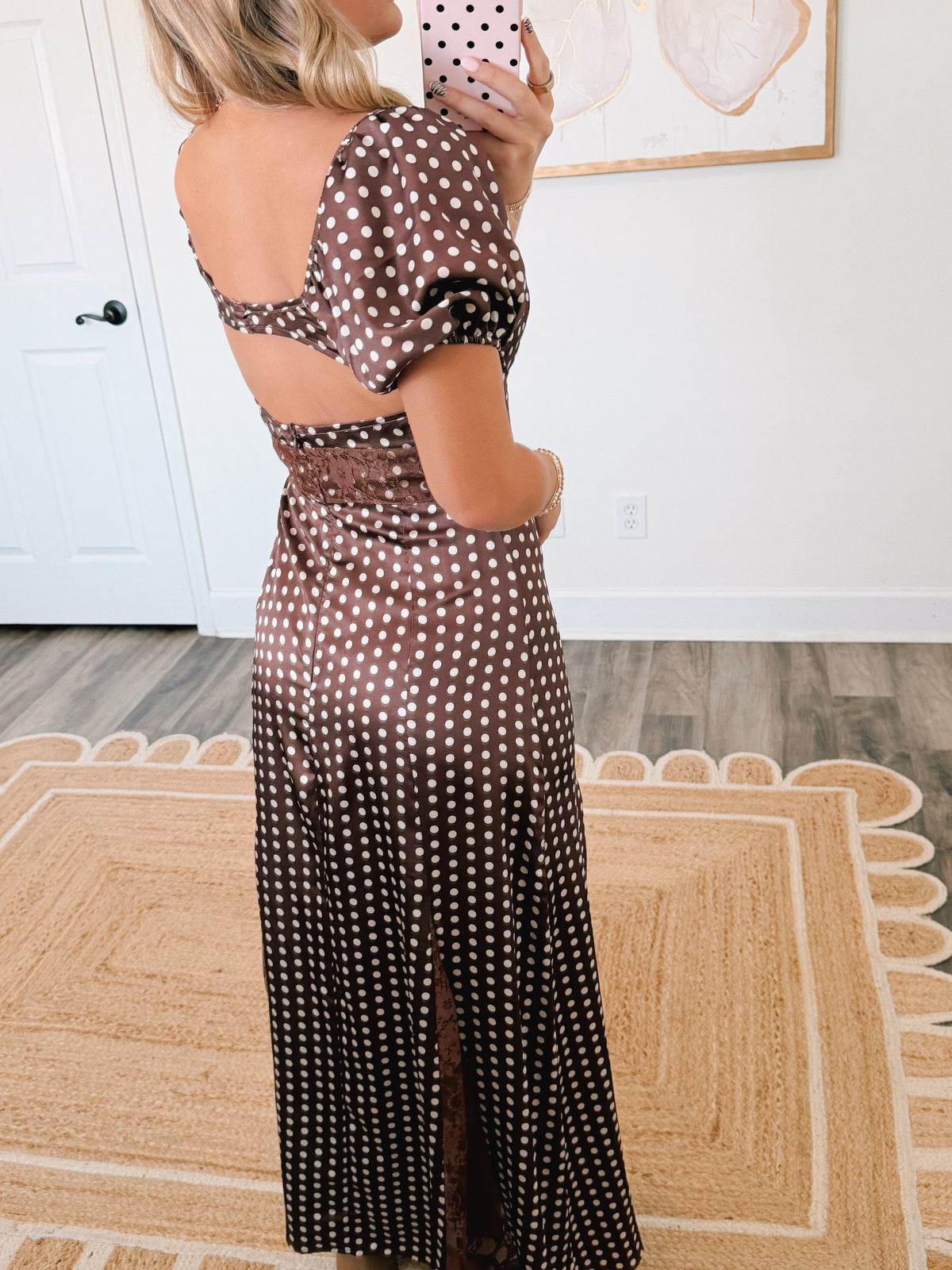 Camille Polka Dot Maxi