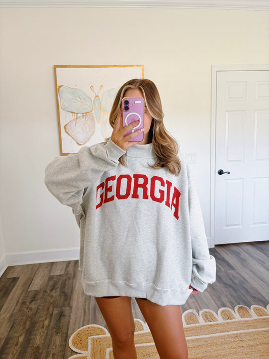 Reversible Georgia Mockneck