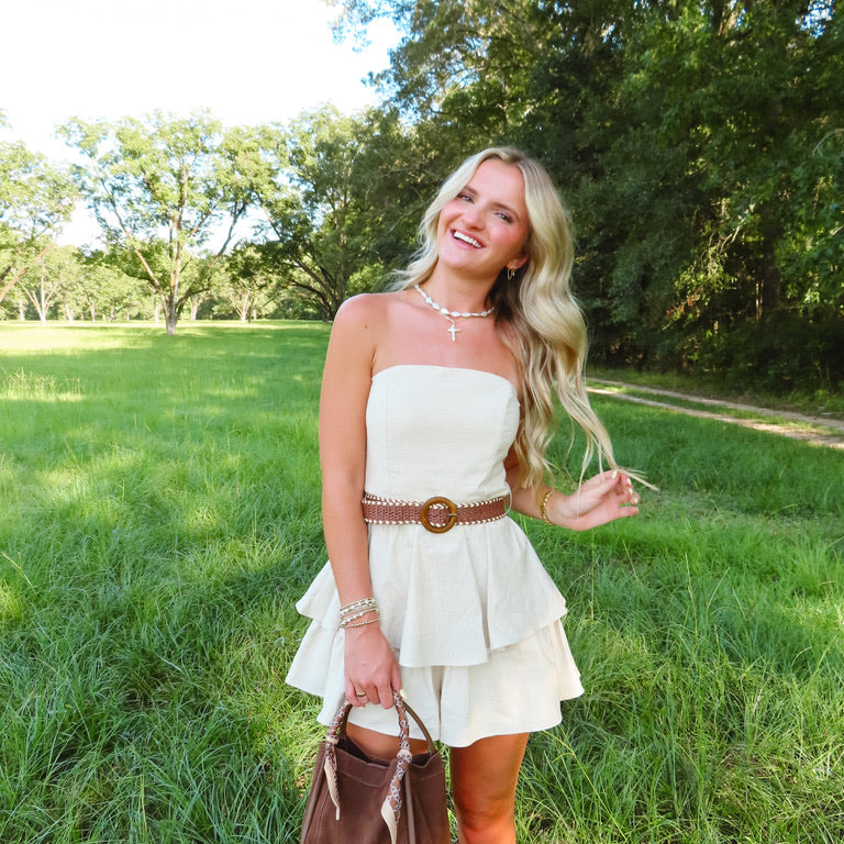 Sweet As Honey Romper