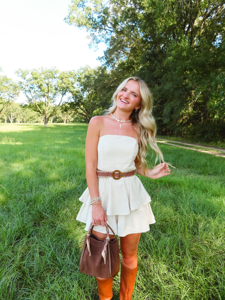 Sweet As Honey Romper