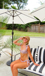 Mocha Sands Stripe Bikini