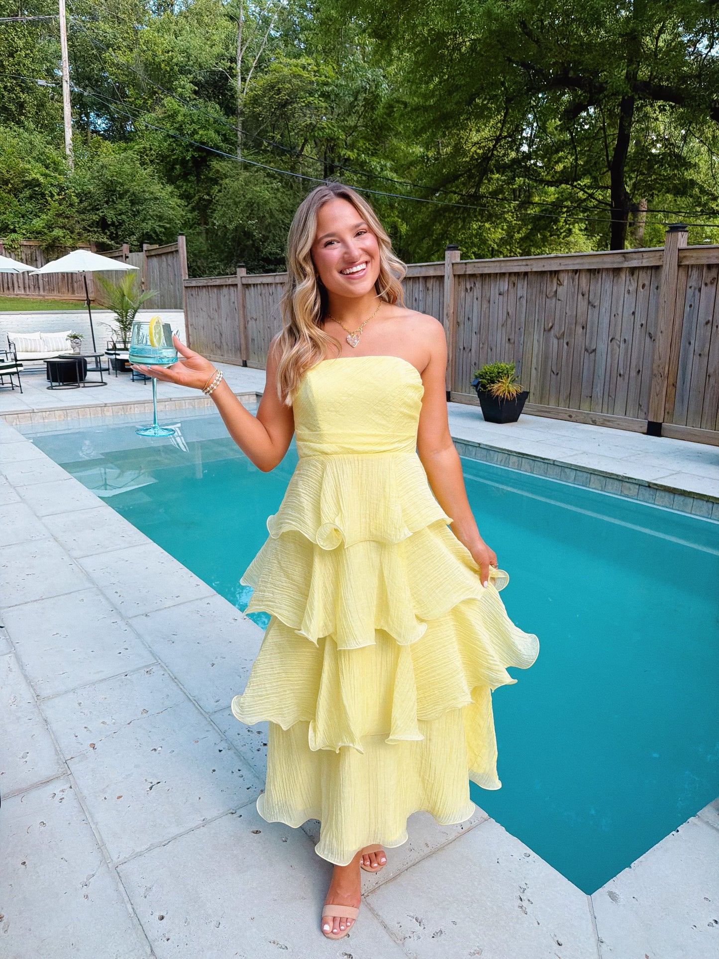 Sunny Days Tiered Maxi