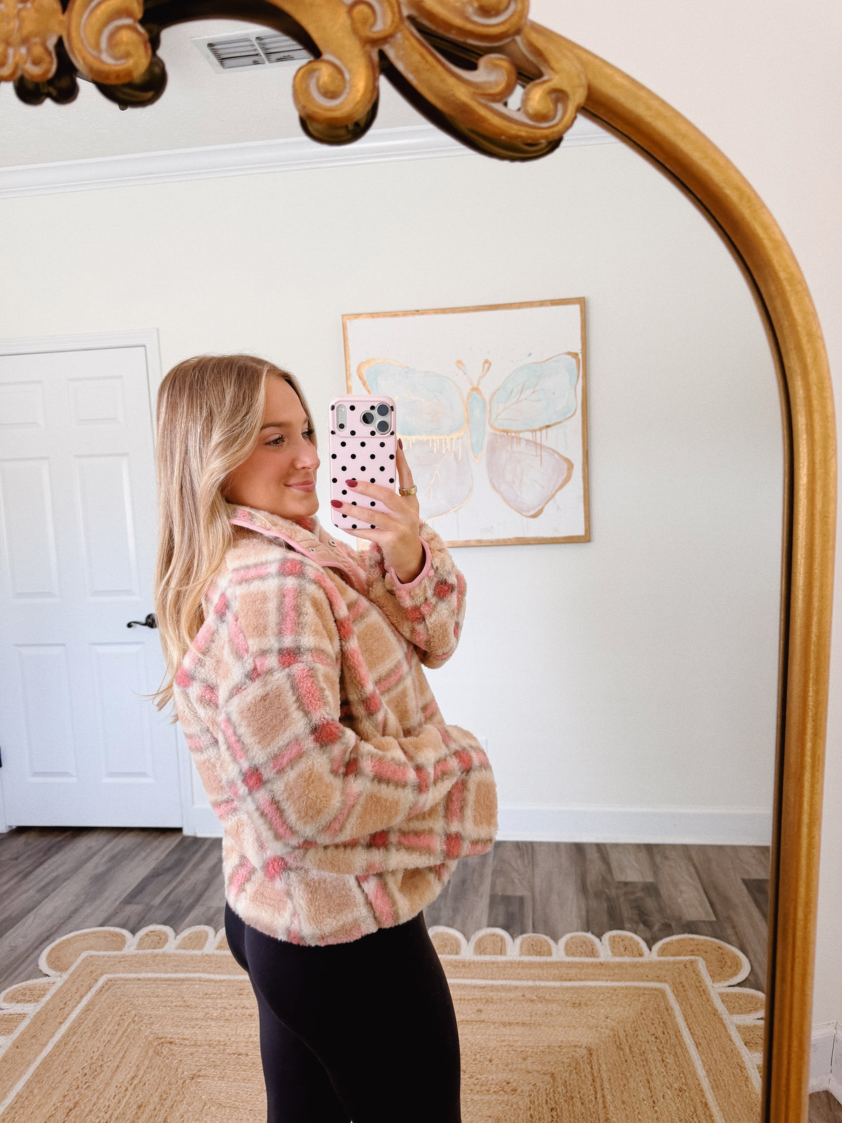 Pretty in Plaid Pullover