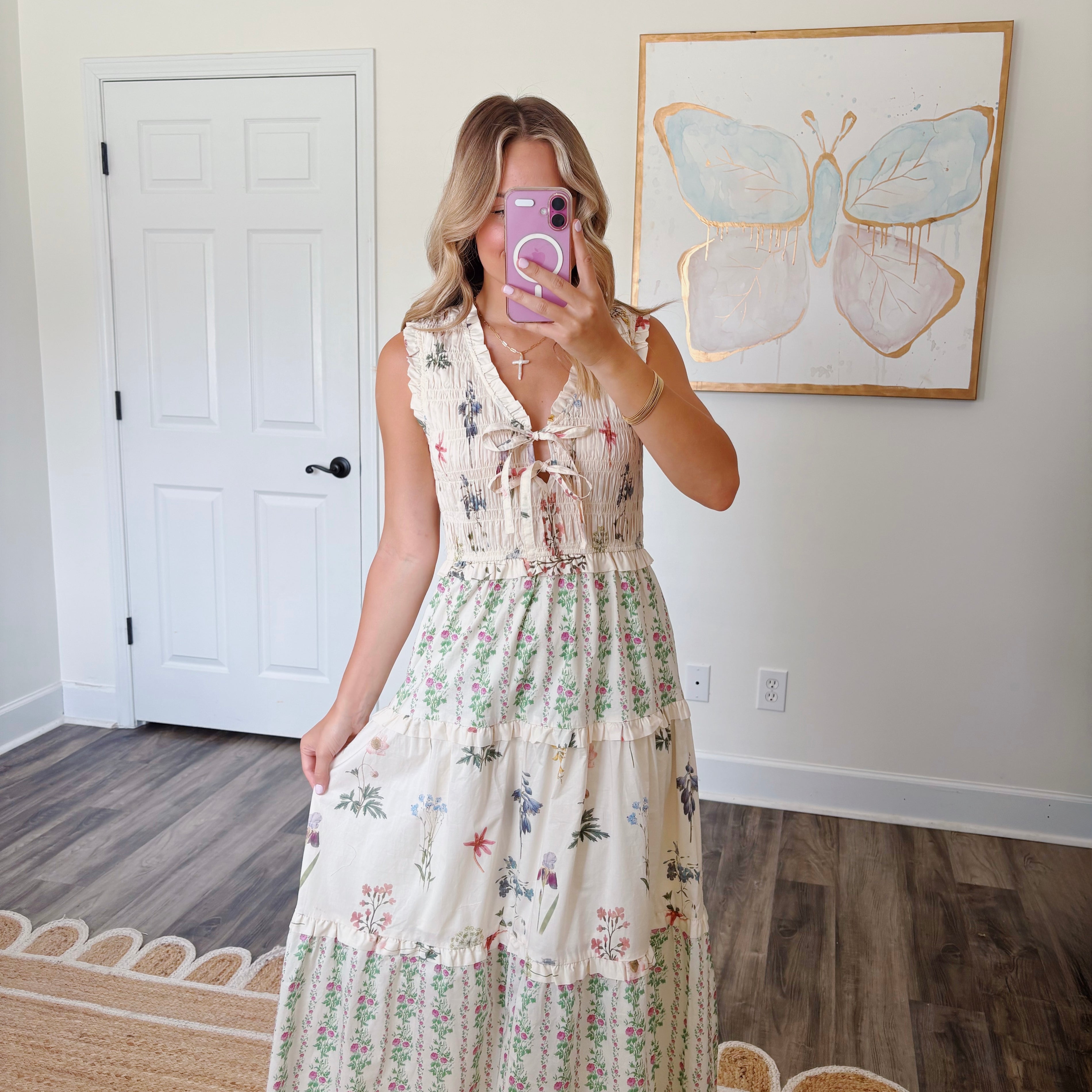 Savannah Bloom Maxi Dress