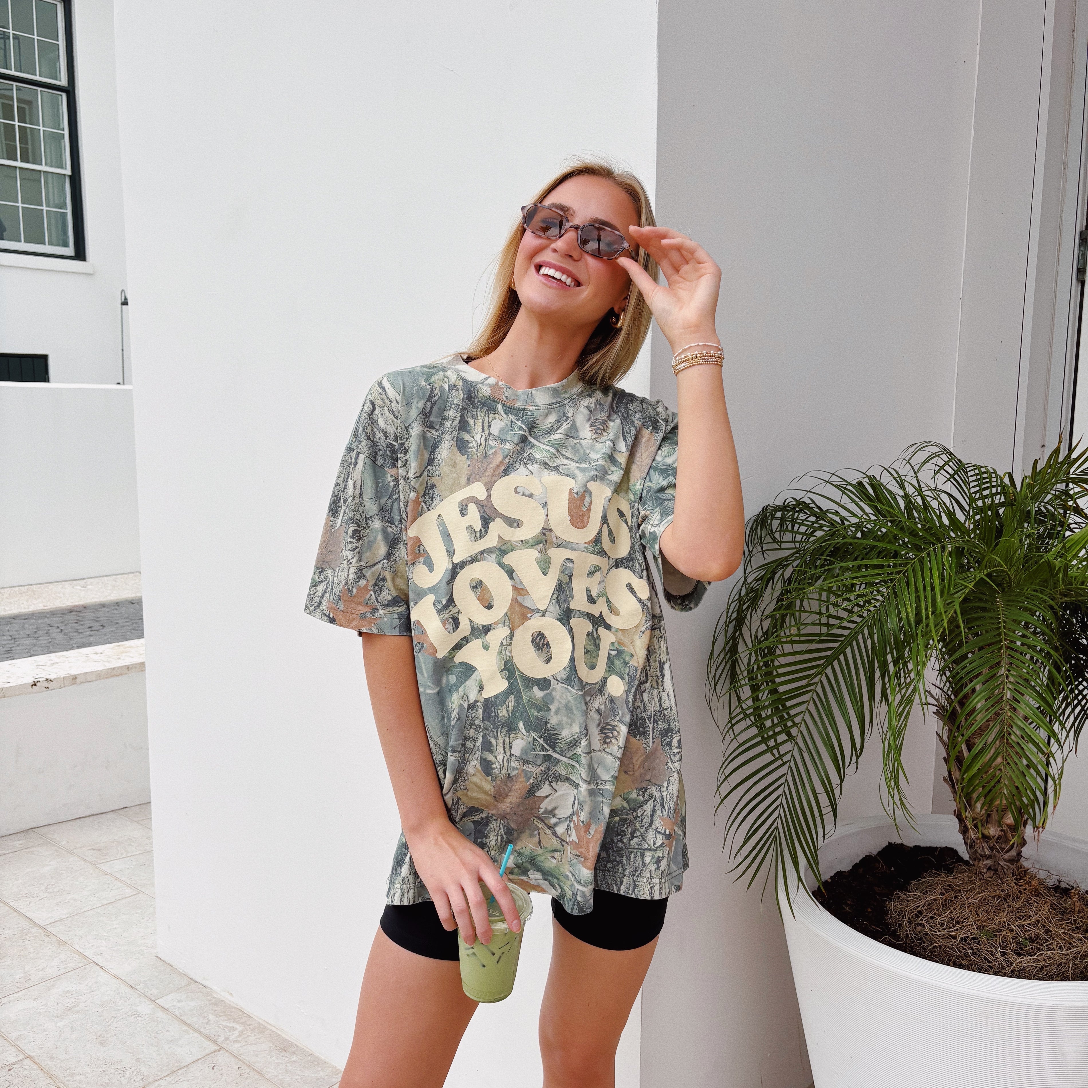 Jesus Loves You Camo Tee *RESTOCKED*