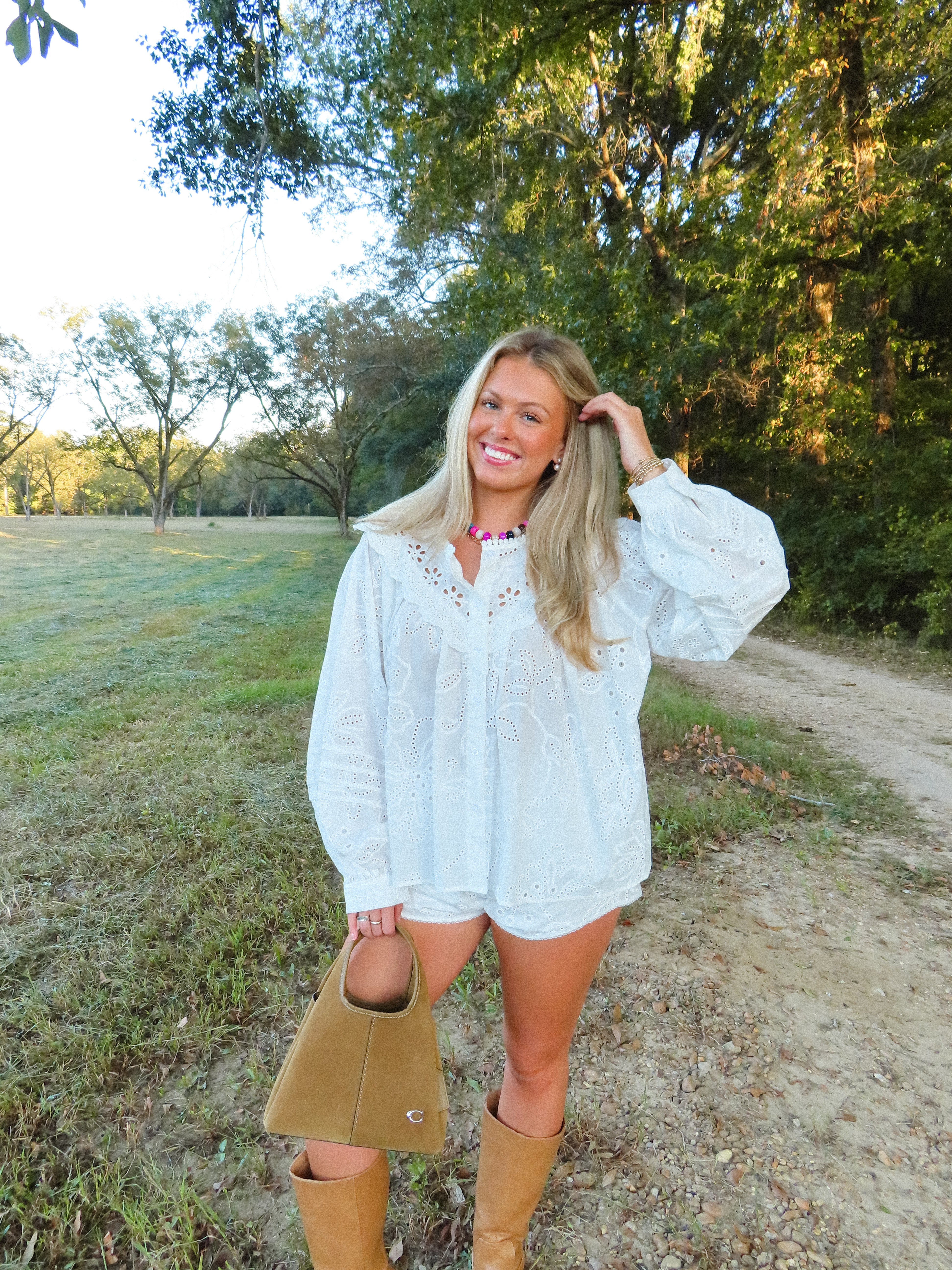 The Lennon Eyelet Set – Color Collective