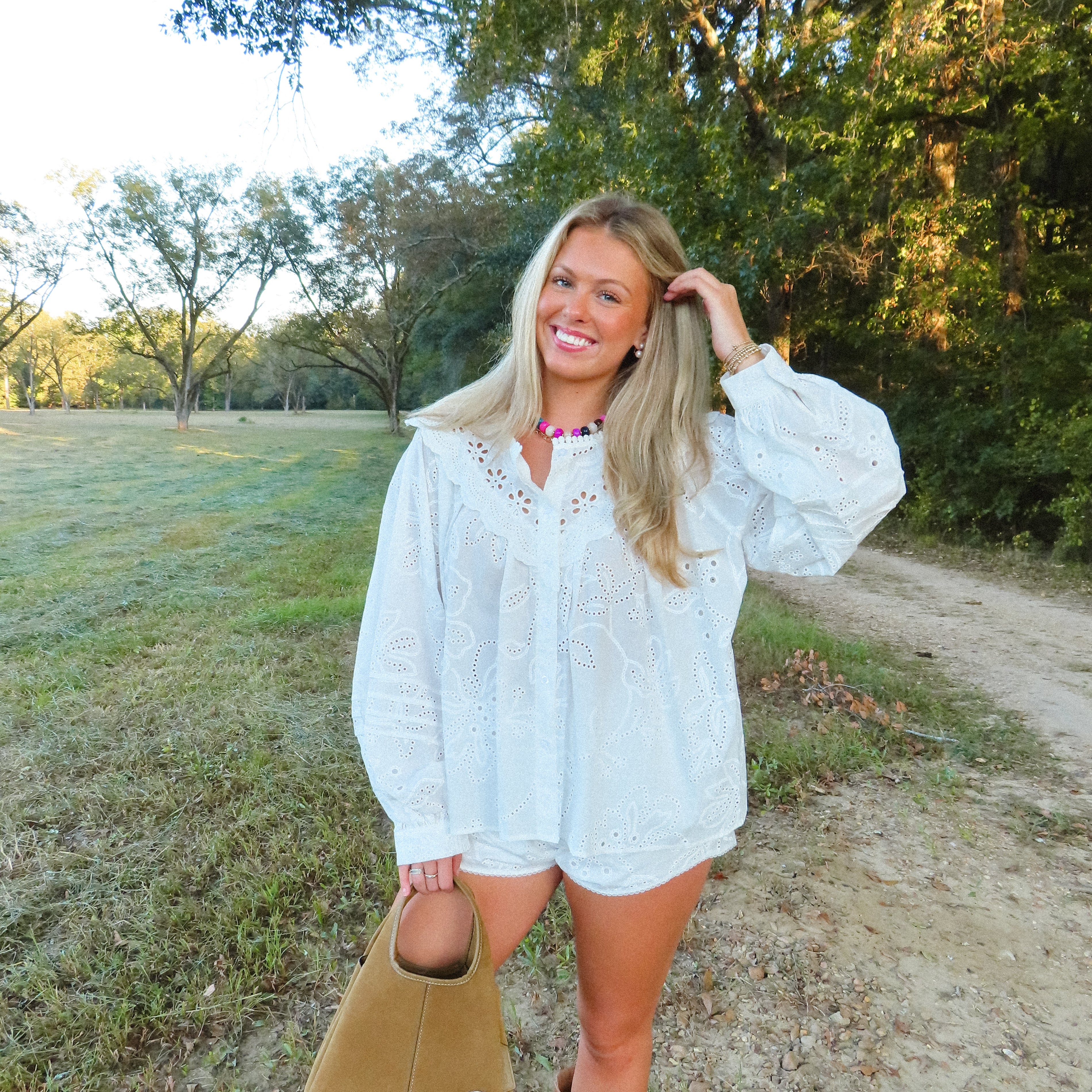 The Lennon Eyelet Set