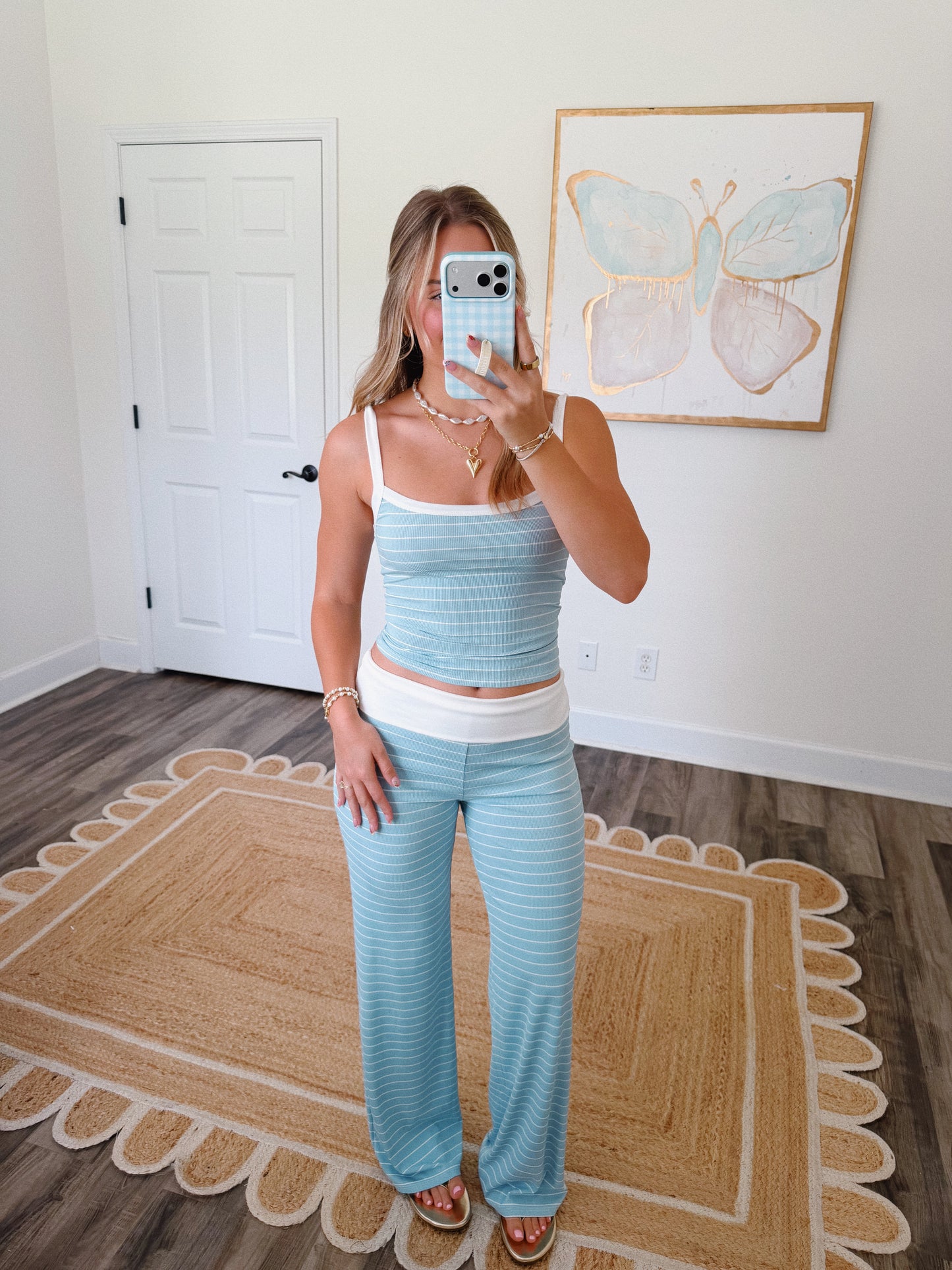 Cameron Fold Over Pant Set